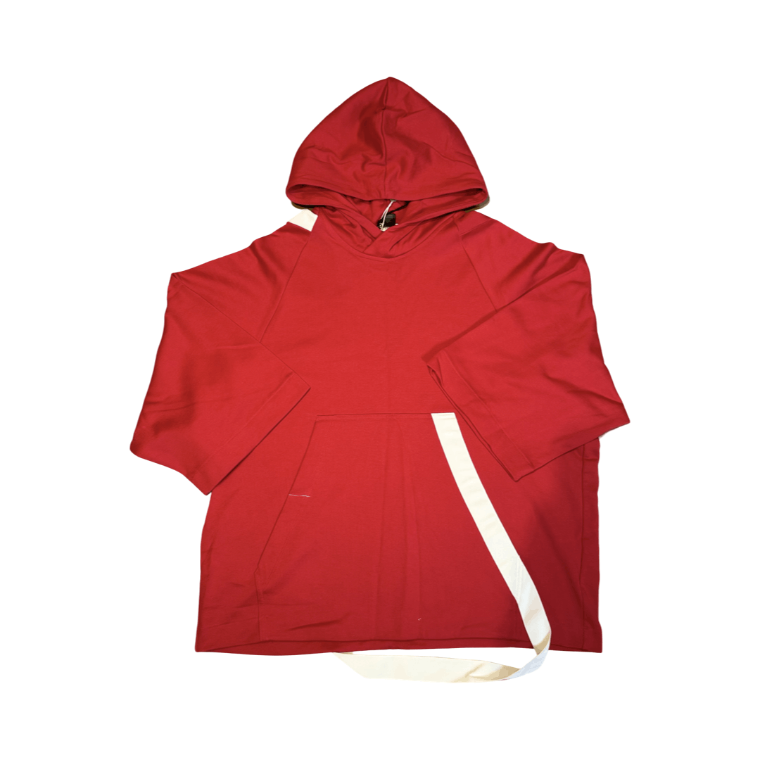 Adidas × Y-3 × Yohji Yamamoto Y-3 Short Sleeve Oversized Hoodie Size US XS / EU 42 / 0 - 2 Thumbnail
