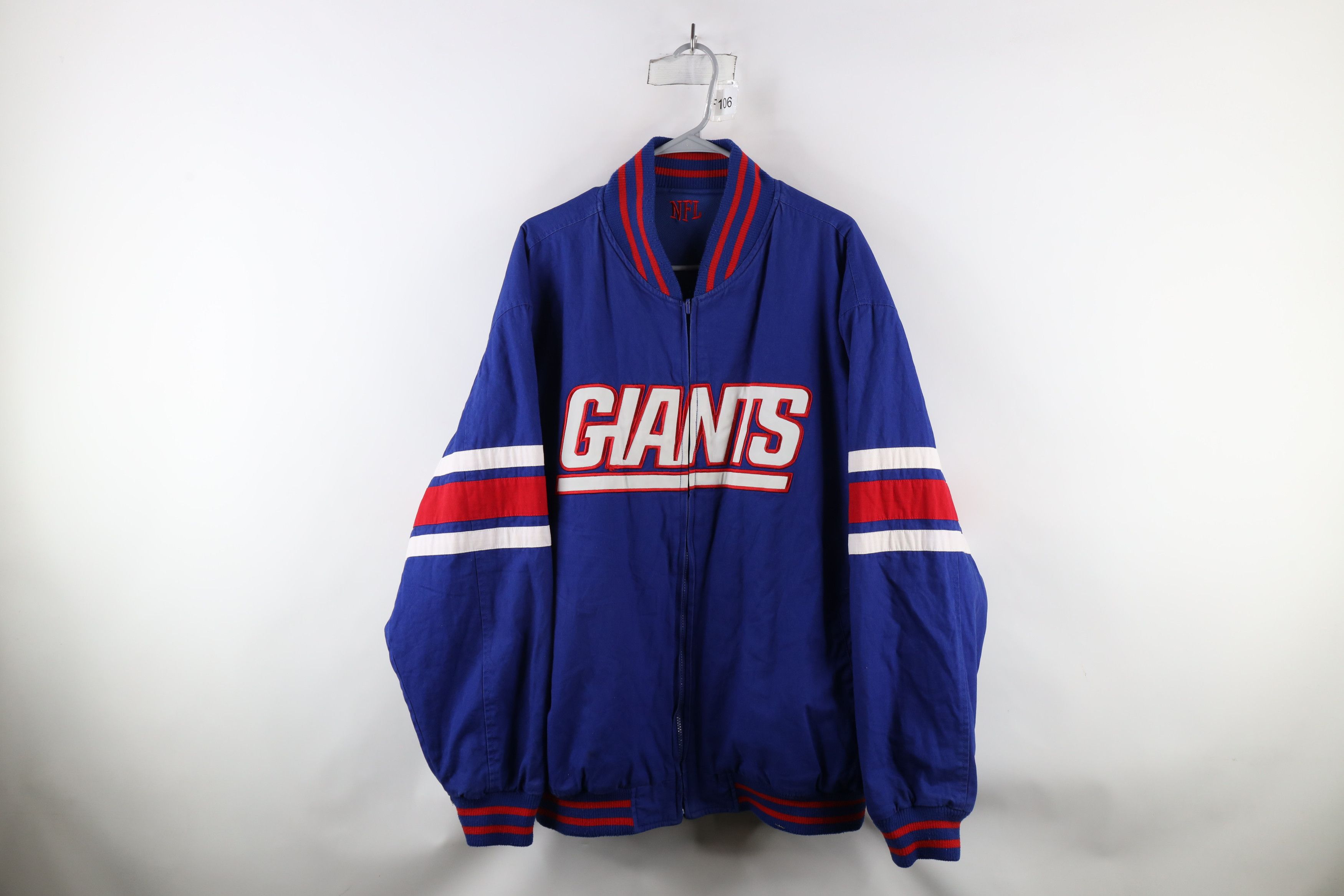 Vintage Vintage Y2K Reversible Bowl Champs New York Giants Jacket Size US XXL / EU 58 / 5 - 13 Thumbnail