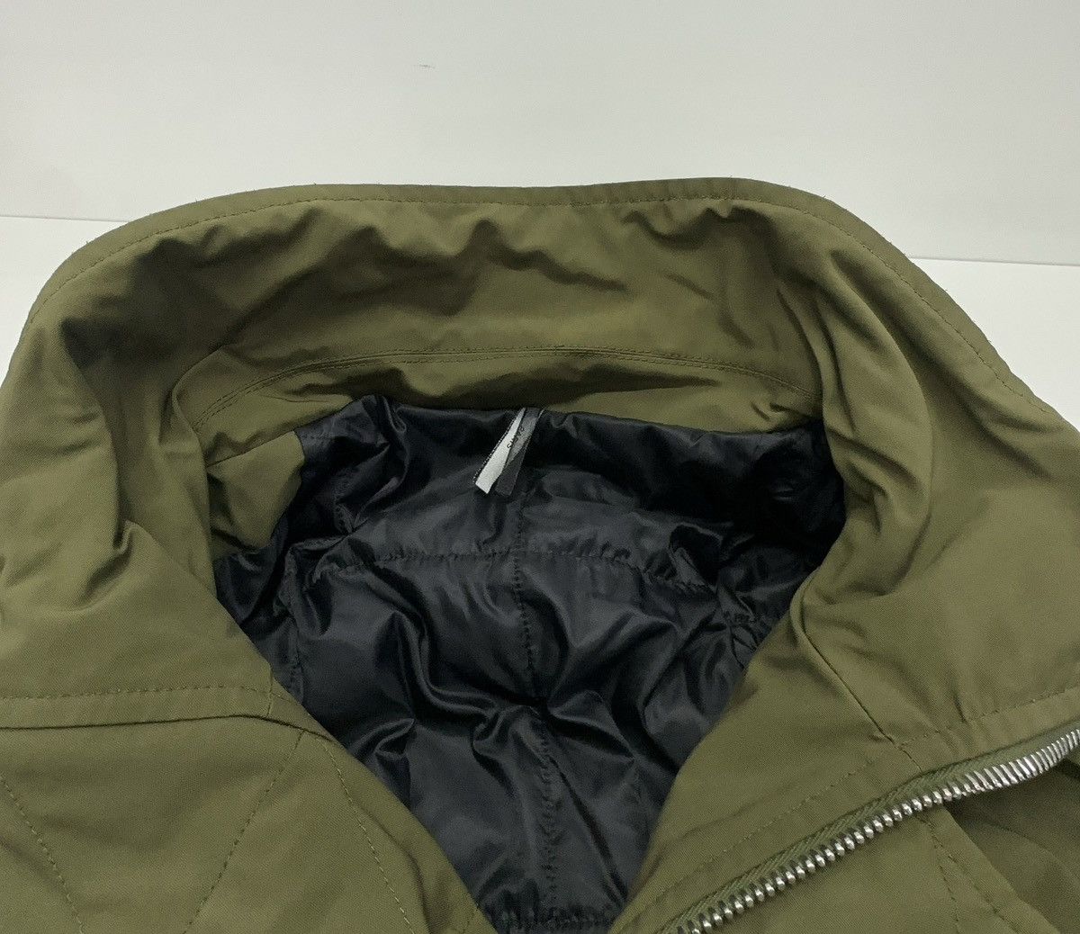 Dior Dior Olive Green Silk Bomber Jacket Size US S / EU 44-46 / 1 - 6 Thumbnail