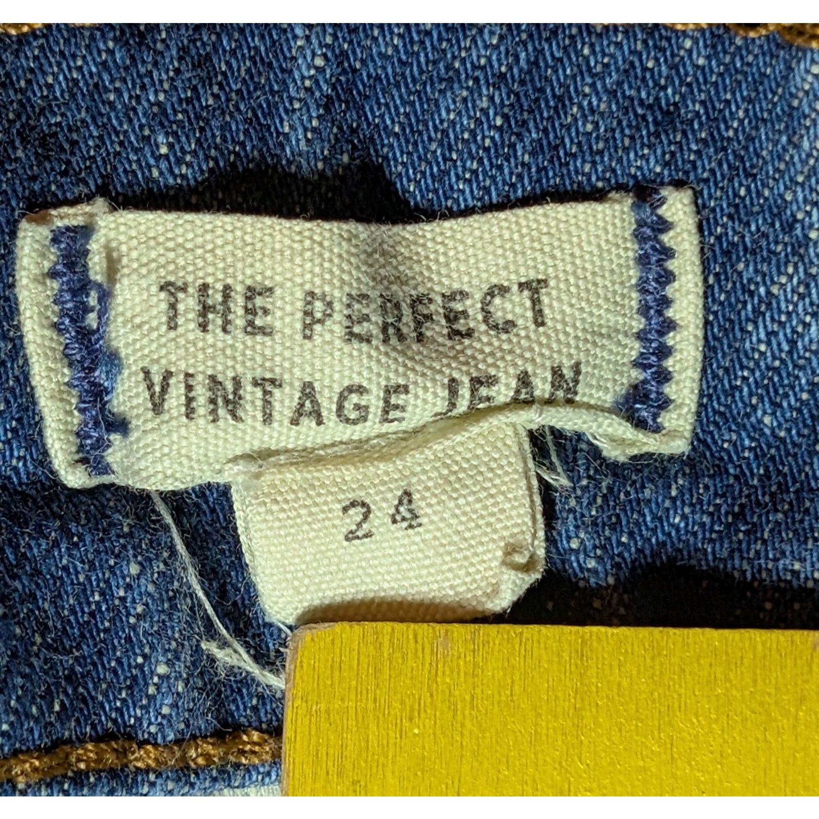 Madewell Madewell Perfect Vintage Womens Blue Jeans SZ 24 Straight Size 24" / US 00 / IT 34 - 8 Thumbnail