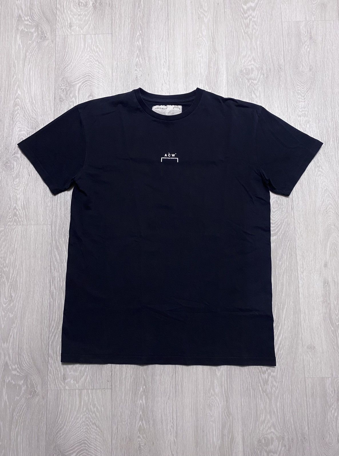 A-COLD-WALL* A-COLD-WALL ACW Samuel Ross Big Logo Black T-shirt Size US L / EU 52-54 / 3 - 6 Thumbnail