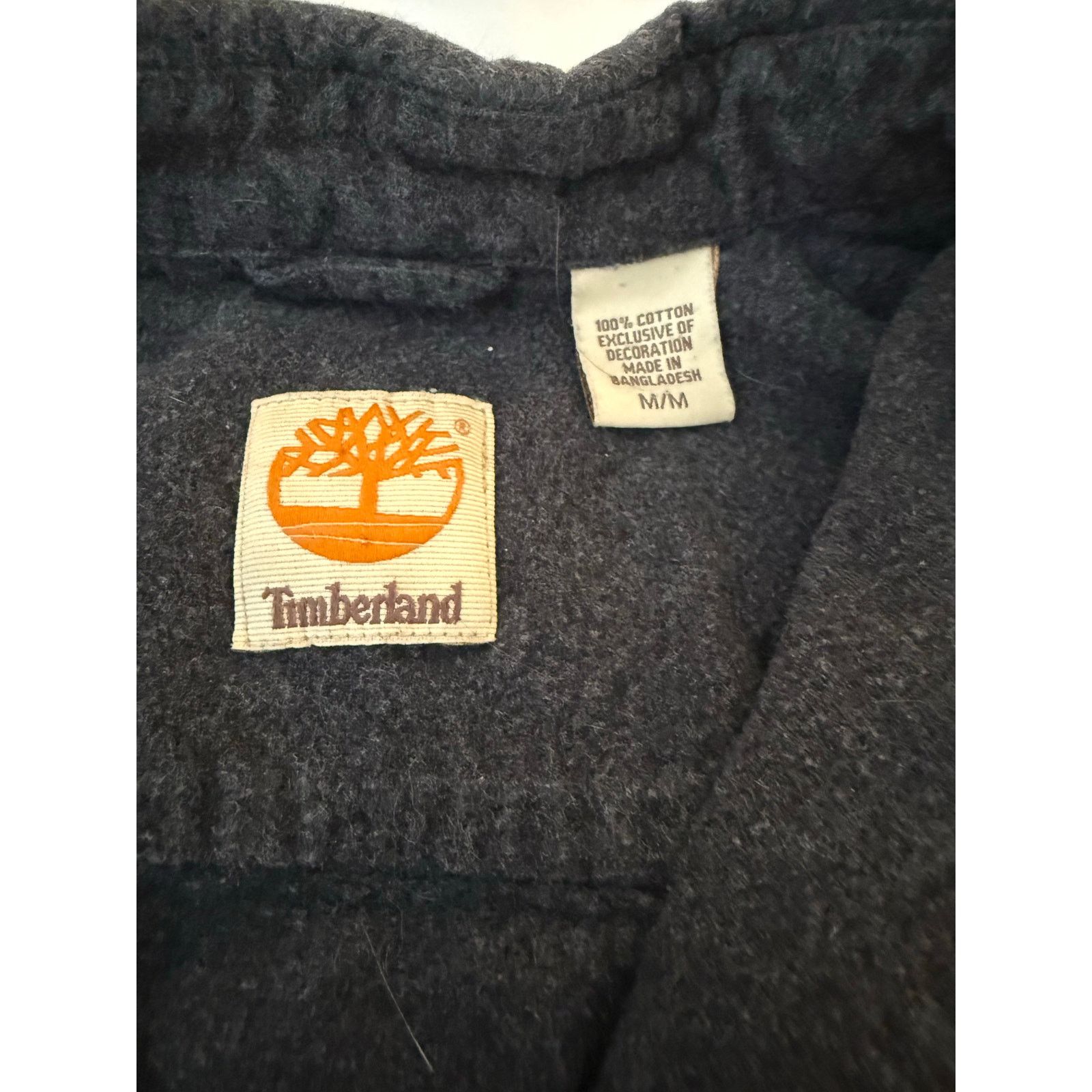 Timberland 100% Cotton Gray Timberland Button Down - Size Medium Size US M / EU 48-50 / 2 - 3 Thumbnail