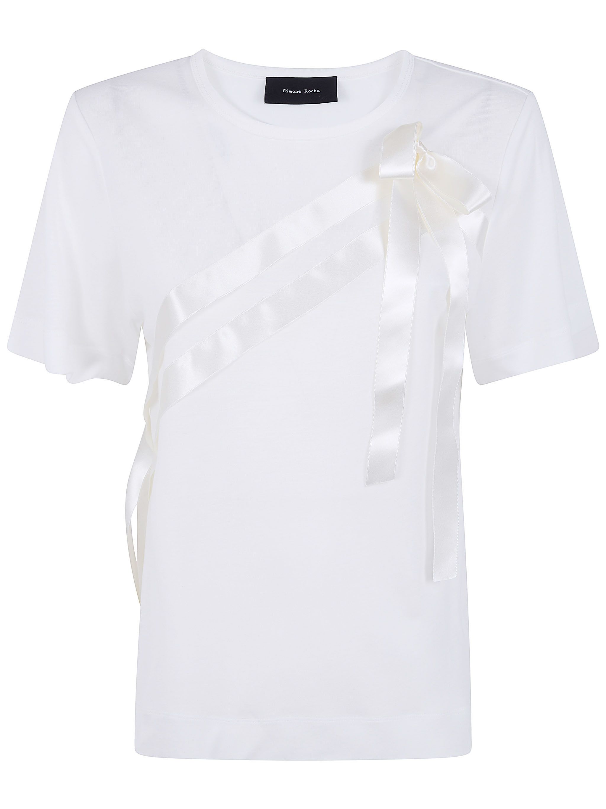 Simone Rocha "BOW SASH" EASY T-SHIRT Size L / US 10 / IT 46 - 1 Thumbnail