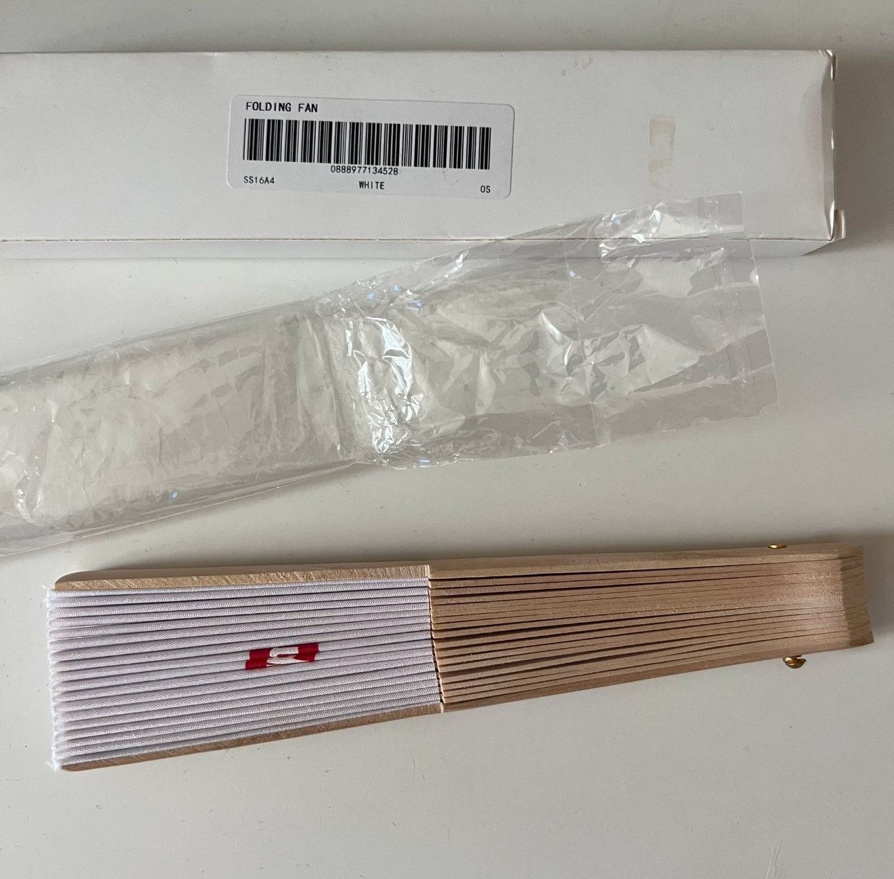 Supreme Supreme Folding Fan White Size ONE SIZE - 3 Thumbnail