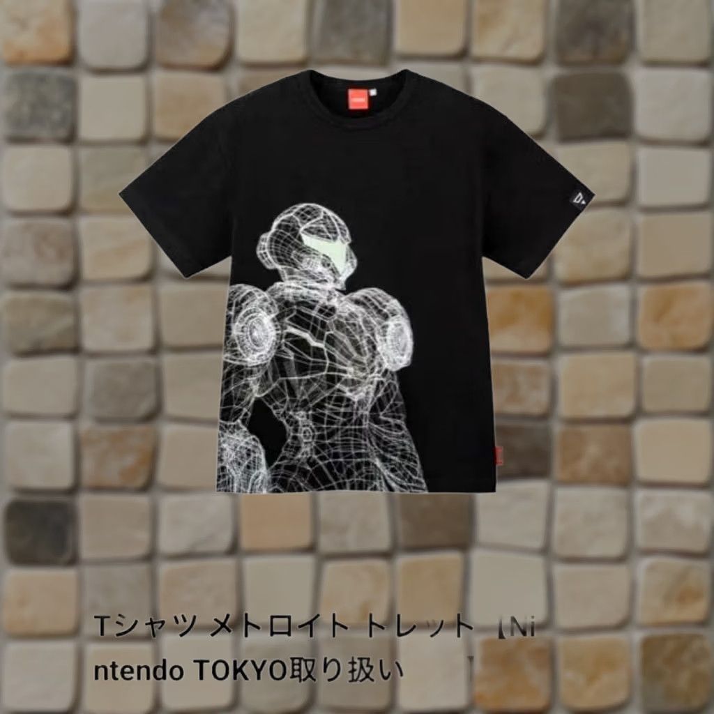 Nintendo Nintendo TOKYO Metroid T-shirt Dread Phosphorescent print Samus S JPN New Size US S / EU 44-46 / 1 - 1 Thumbnail