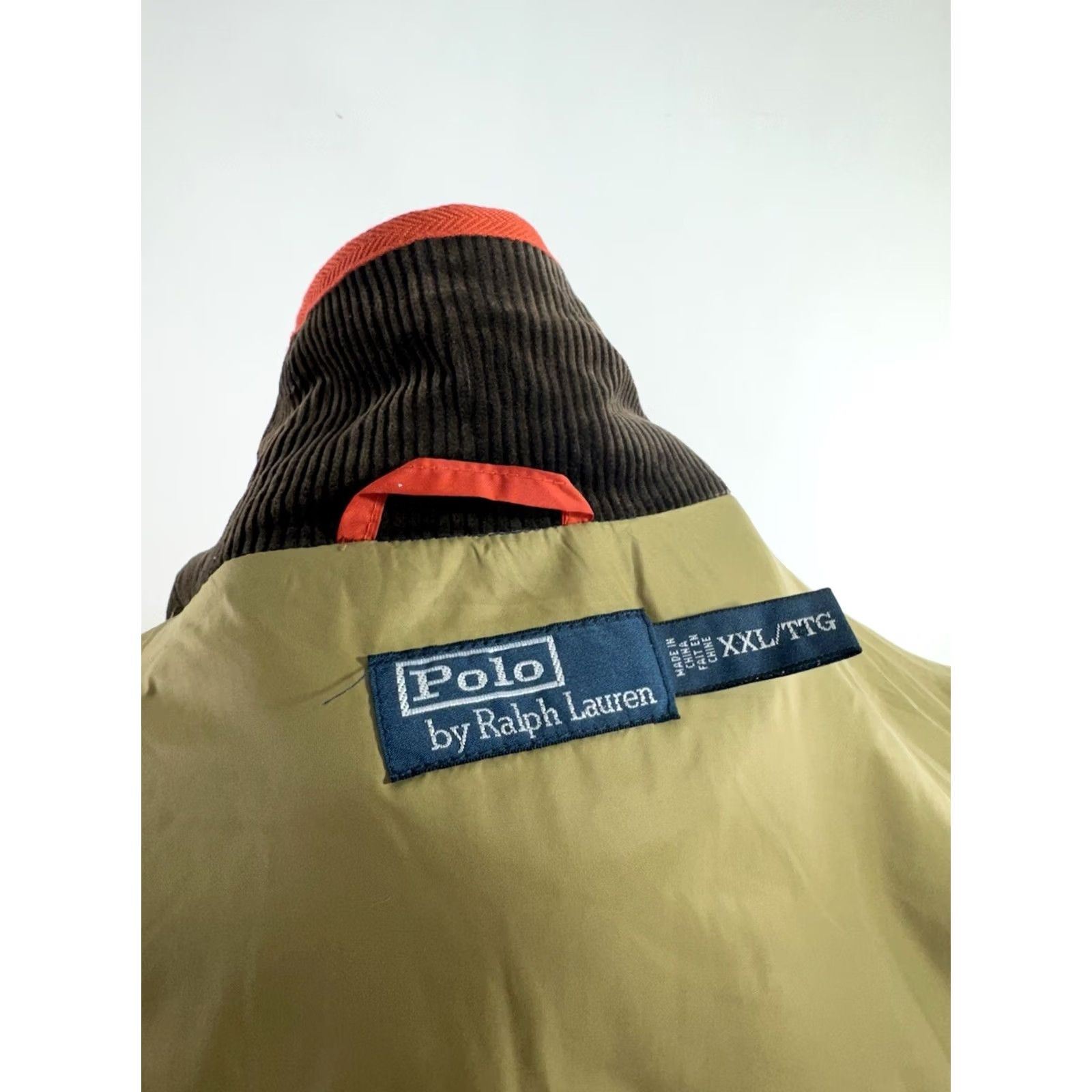 Ralph Lauren POLO RALPH LAUREN Quilted Vest Hunting Ranch Field - 2XL Orange Mens Polo Ralph Lauren Vest - Quilted Hunting Field Vest - EXCELLENT Size US XXL / EU 58 / 5 - 6 Thumbnail