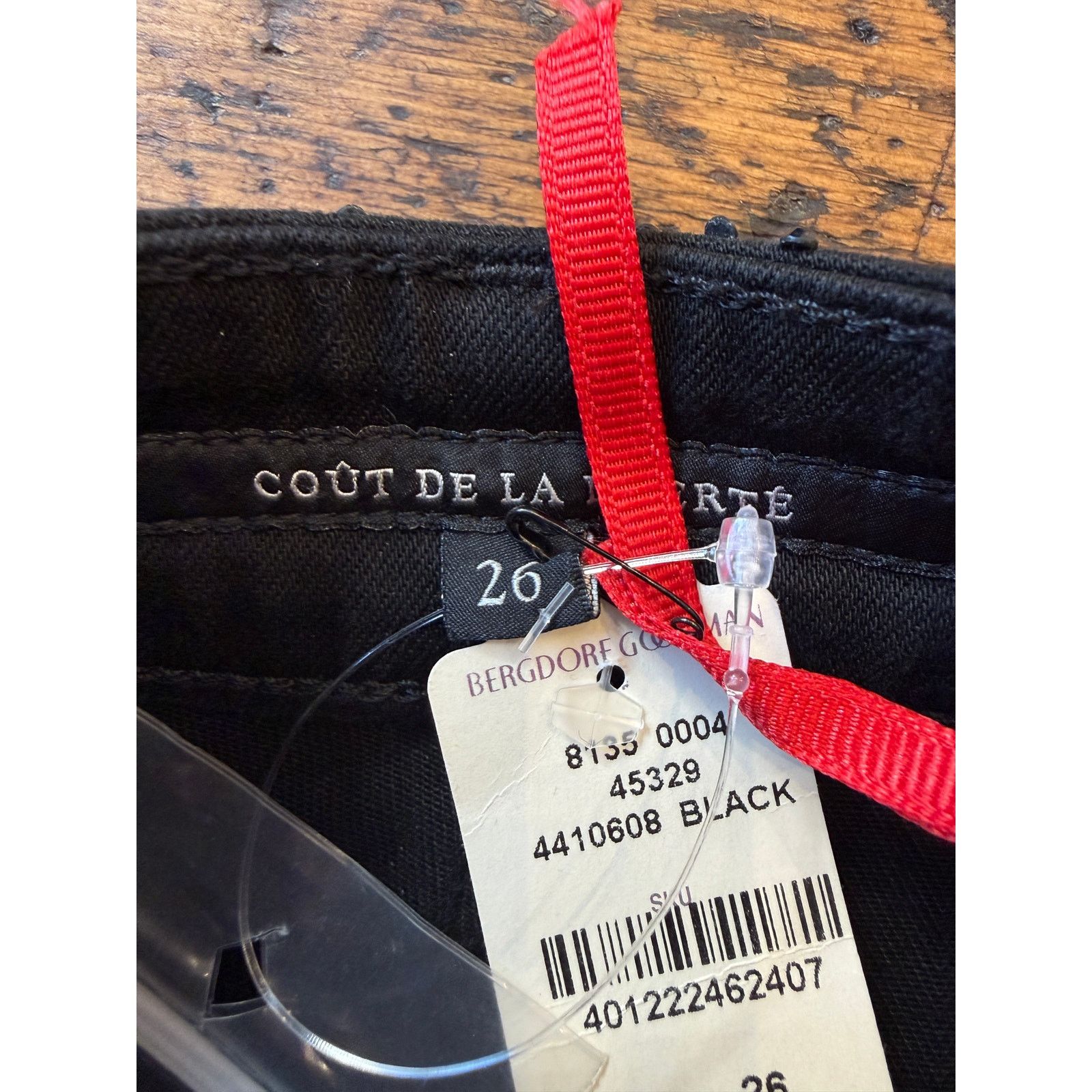 Cout de la Liberte $3k Cout De La Liberte Crystal Denim Super Bell Pants Size 26" / US 2 / IT 38 - 5 Thumbnail