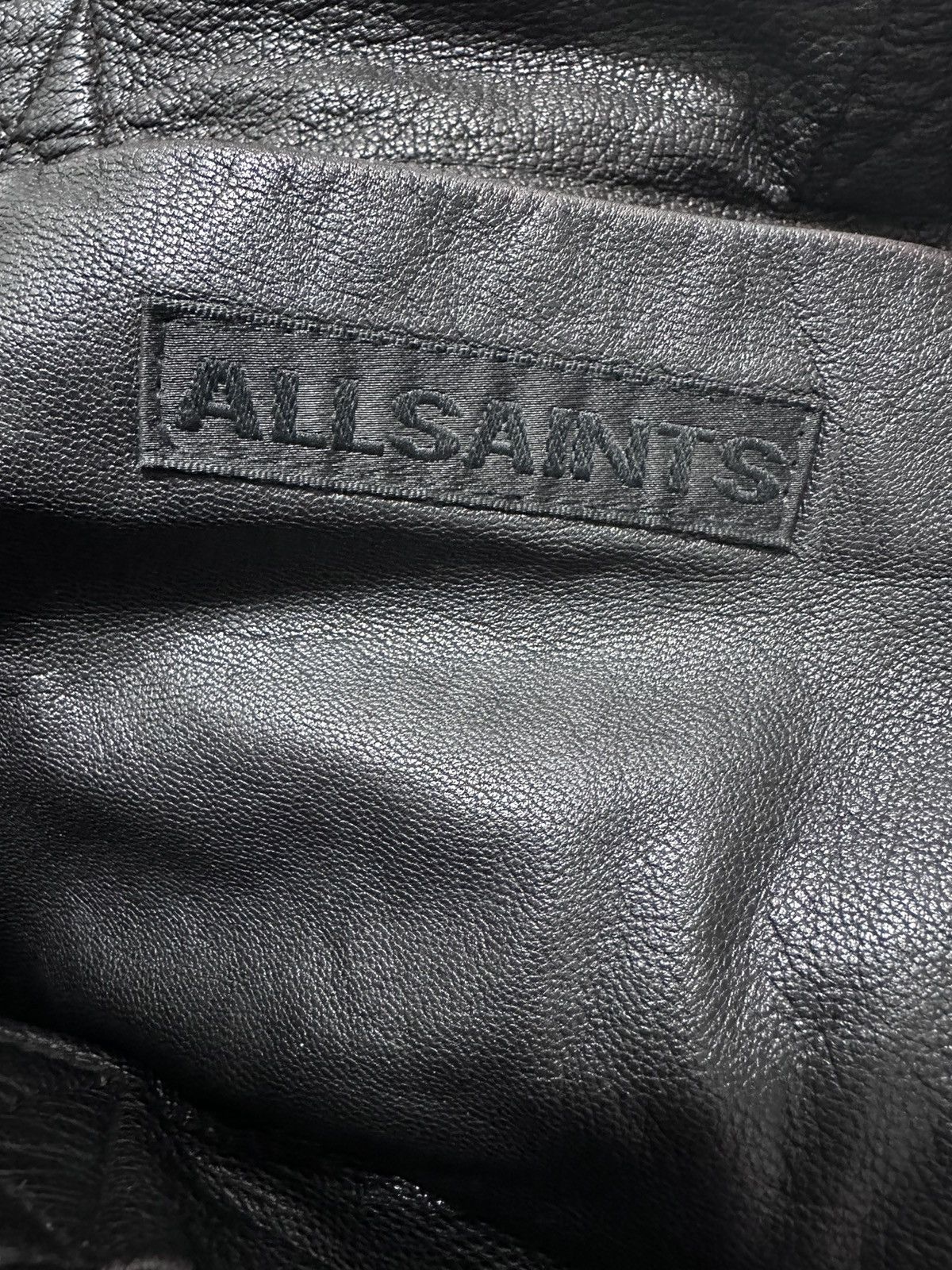 Allsaints AllSaints Leather Vintage Shopper Bag Size ONE SIZE - 7 Thumbnail