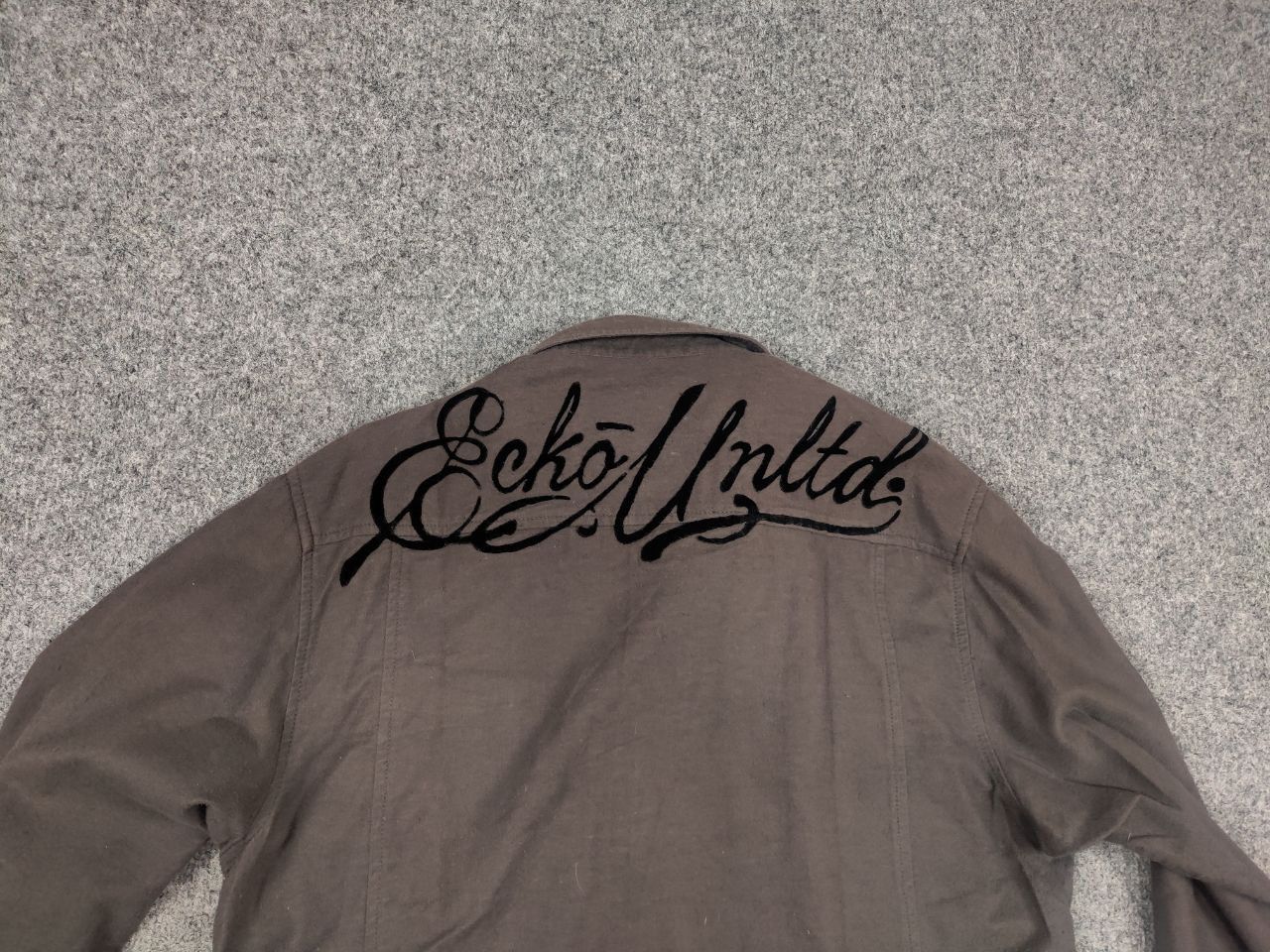 Ecko Unltd. Vintage Ecko Unltd y2k flannel overshirt pocket military Size US L / EU 52-54 / 3 - 11 Thumbnail