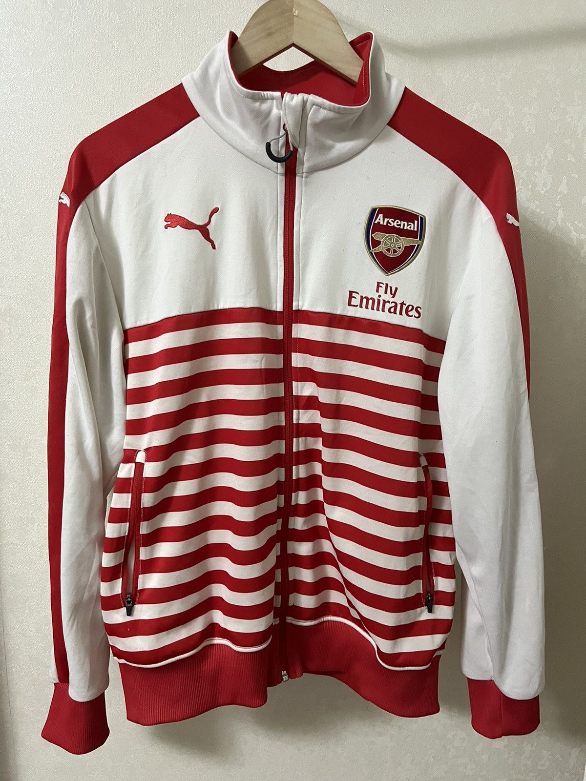 Puma Puma Arsenal Vintage 2014/15 Training Track Jacket Size US S / EU 44-46 / 1 - 1 Thumbnail