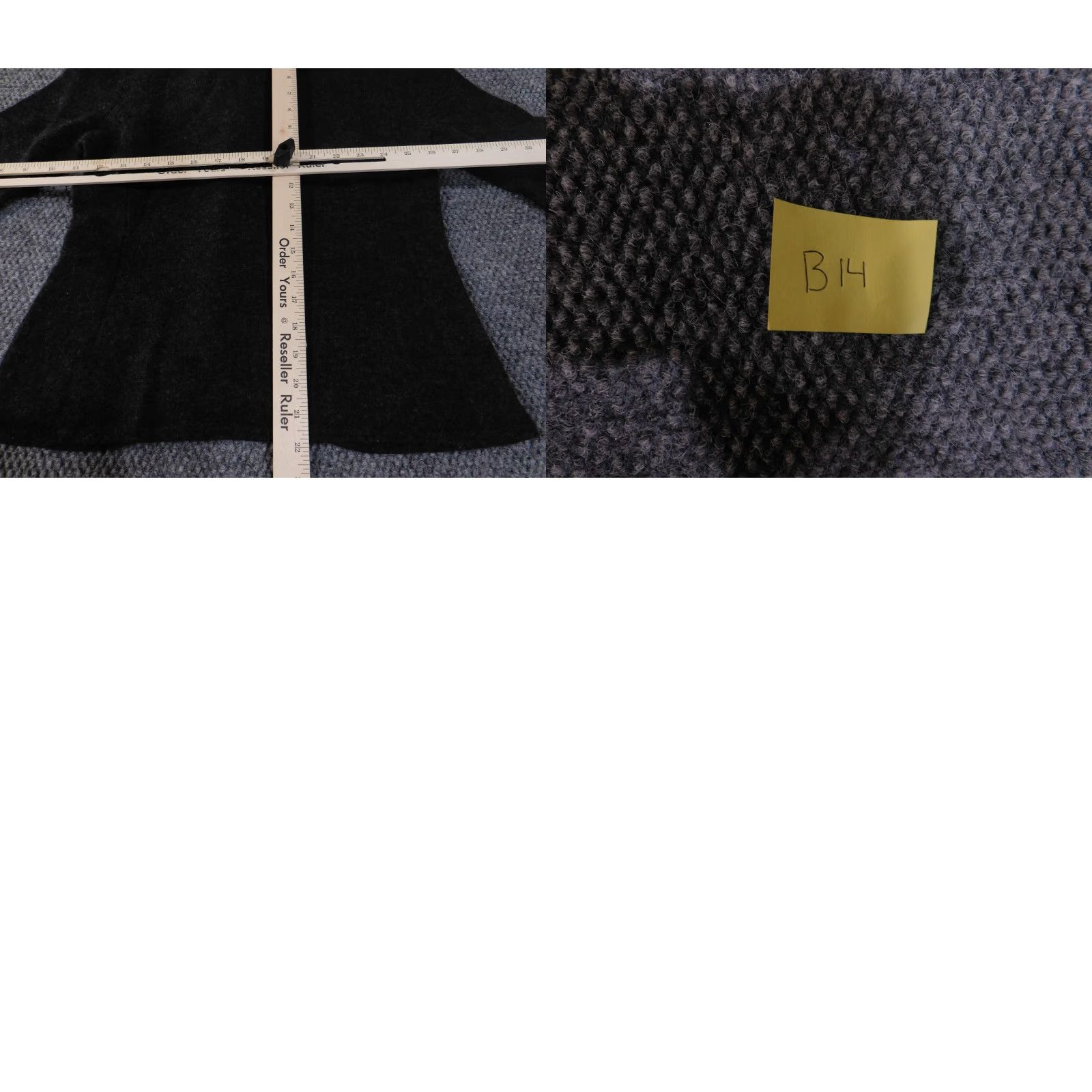 Ralph Lauren Lauren Ralph Lauren Jacket Womens Small Charcoal Gray Wool Blend Button Up Peaco Size S / US 4 / IT 40 - 9 Thumbnail
