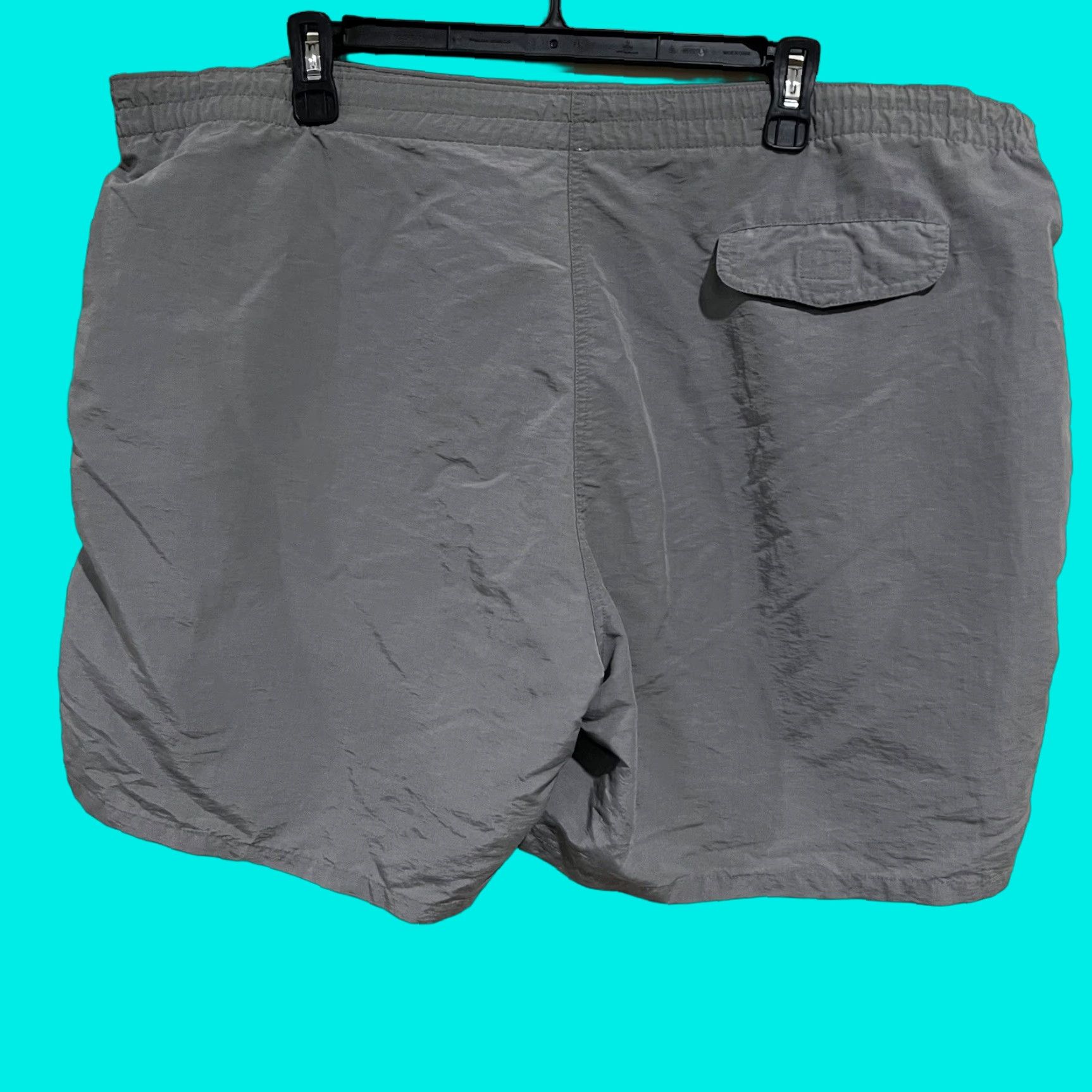 Vintage VINTAGE Woolrich Bottom Men L Pewter Gray Drawstring Pockets Trunks Size ONE SIZE - 1 Thumbnail