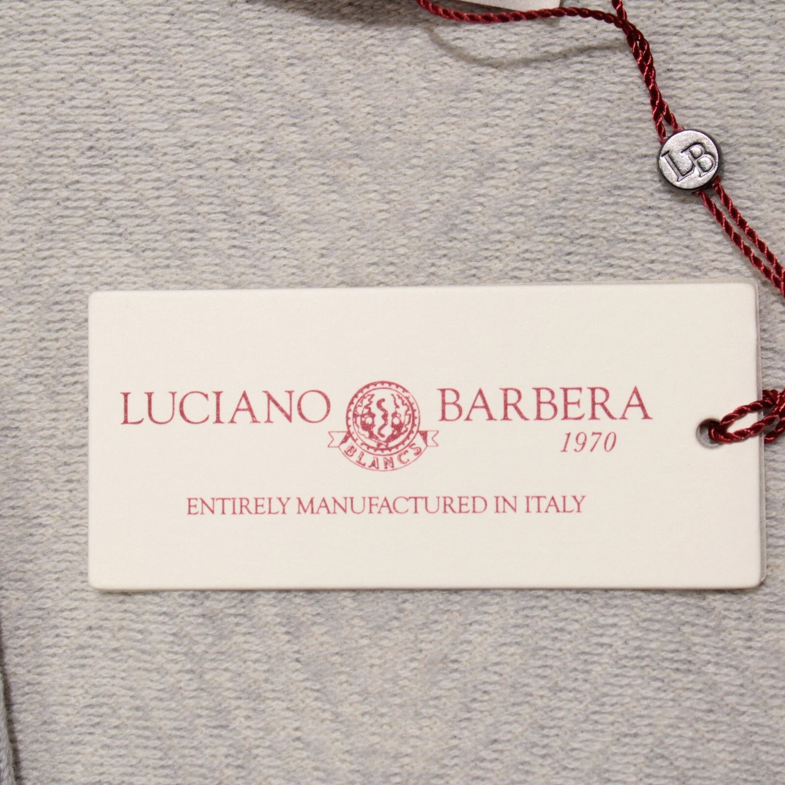 Luciano Barbera Luciano Barbera Sweater Size US M in Gray Size US M / EU 48-50 / 2 - 2 Thumbnail