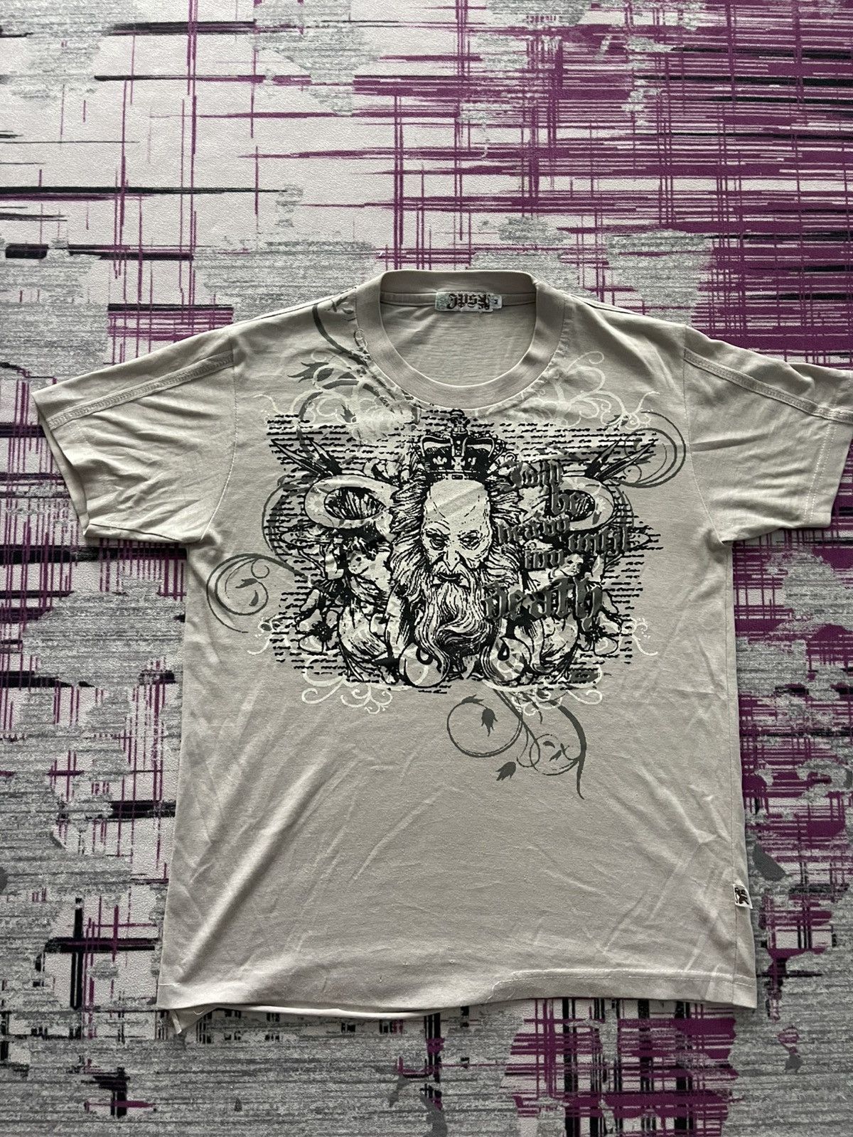 Japanese Brand × Vintage VINTAGE PUNK SKULLS TEE VERY RARE Size US M / EU 48-50 / 2 - 1 Thumbnail