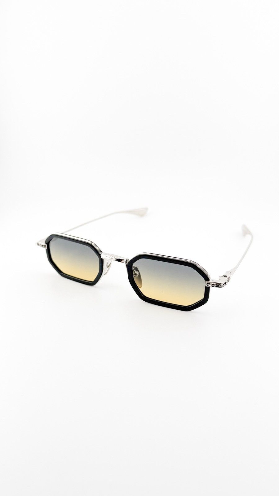 Chrome Hearts RARE! CHROME HEARTS STYLIDA BLACK/SHINY SILVER-SUN Size ONE SIZE - 3 Thumbnail
