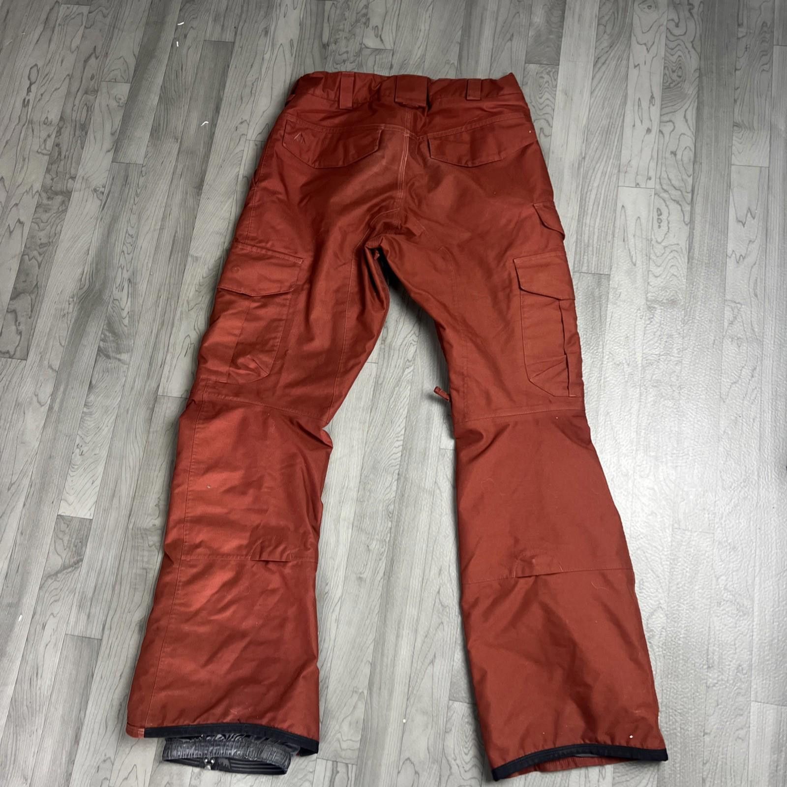 Burton Burton Living Lining Red Snowboard Ski Winter Pants Men’s S Size ONE SIZE - 4 Thumbnail