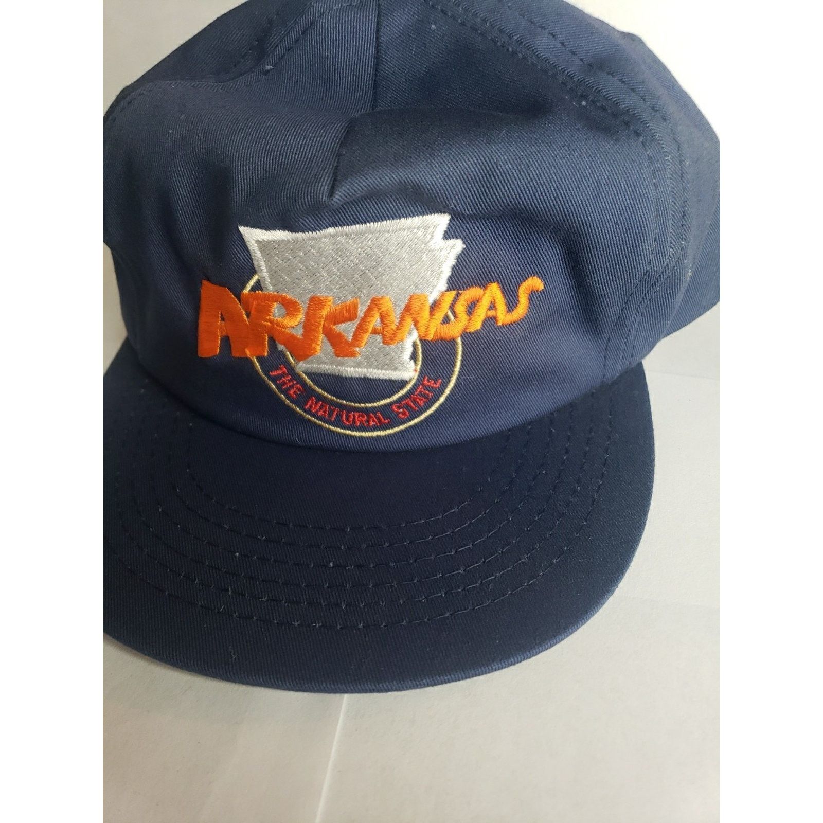 Other 80s 90s Arkansas The Natural State Hat USA Union Made Size ONE SIZE - 3 Thumbnail