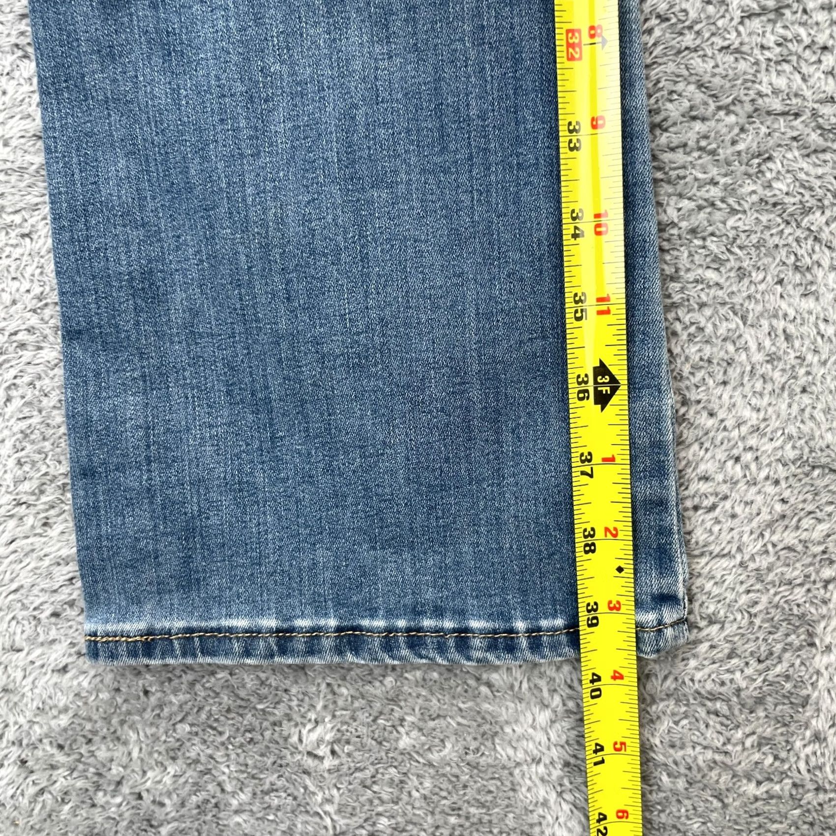 Levi's Levi's Jeans Womens 26x31 Denim Mid Rise Bootcut City Denizen by Levi's 5-Pocket Blue Cotton Polyester Spandex Regular Size 26 Womens Size 26" / US 2 / IT 38 - 6 Thumbnail