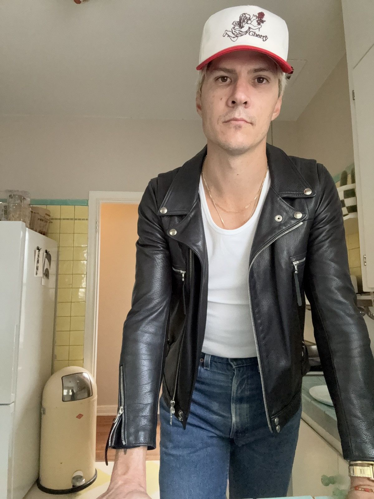 John Elliott John Elliot leather moto jacket Size US S / EU 44-46 / 1 - 7 Thumbnail