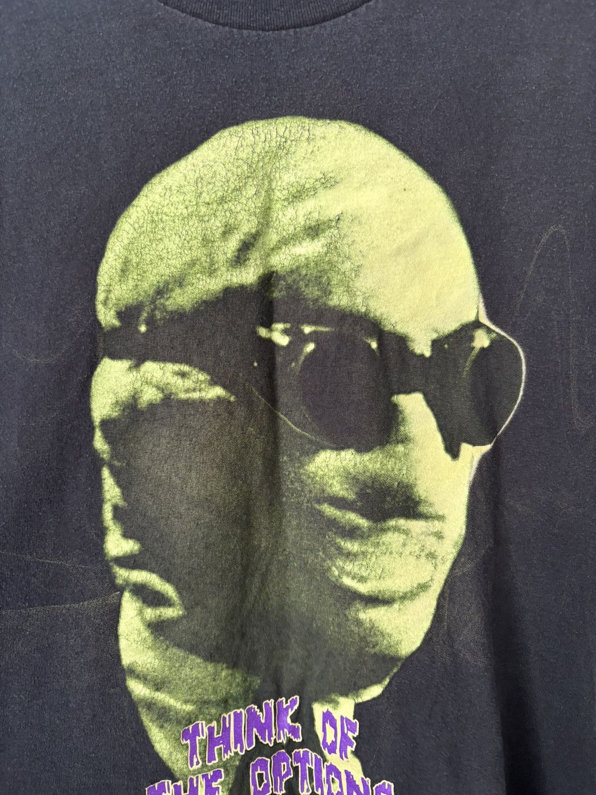 Vintage The Invisible Man 'Think Of The Options' T Shirt Size US XXL / EU 58 / 5 - 2 Thumbnail