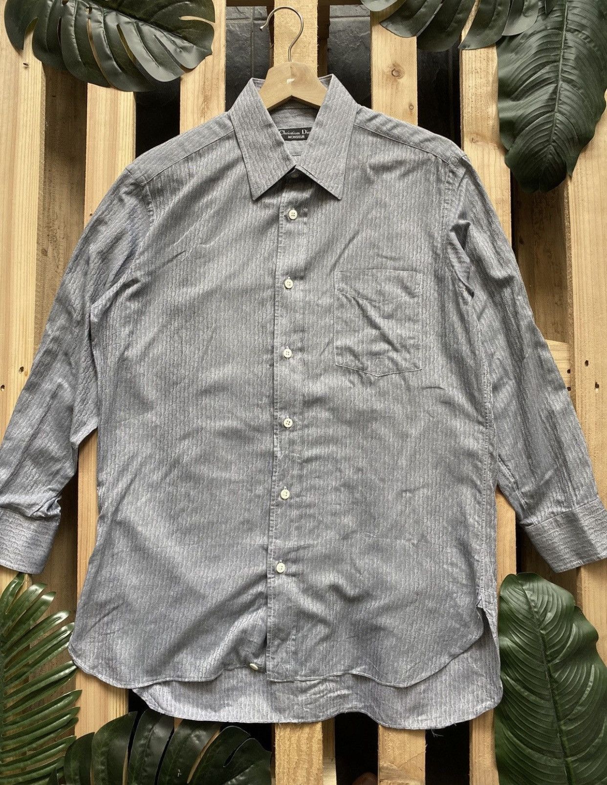 Christian Dior Monsieur × Vintage Christian Dior Monsieur Oblique Shirts Size US L / EU 52-54 / 3 - 1 Thumbnail