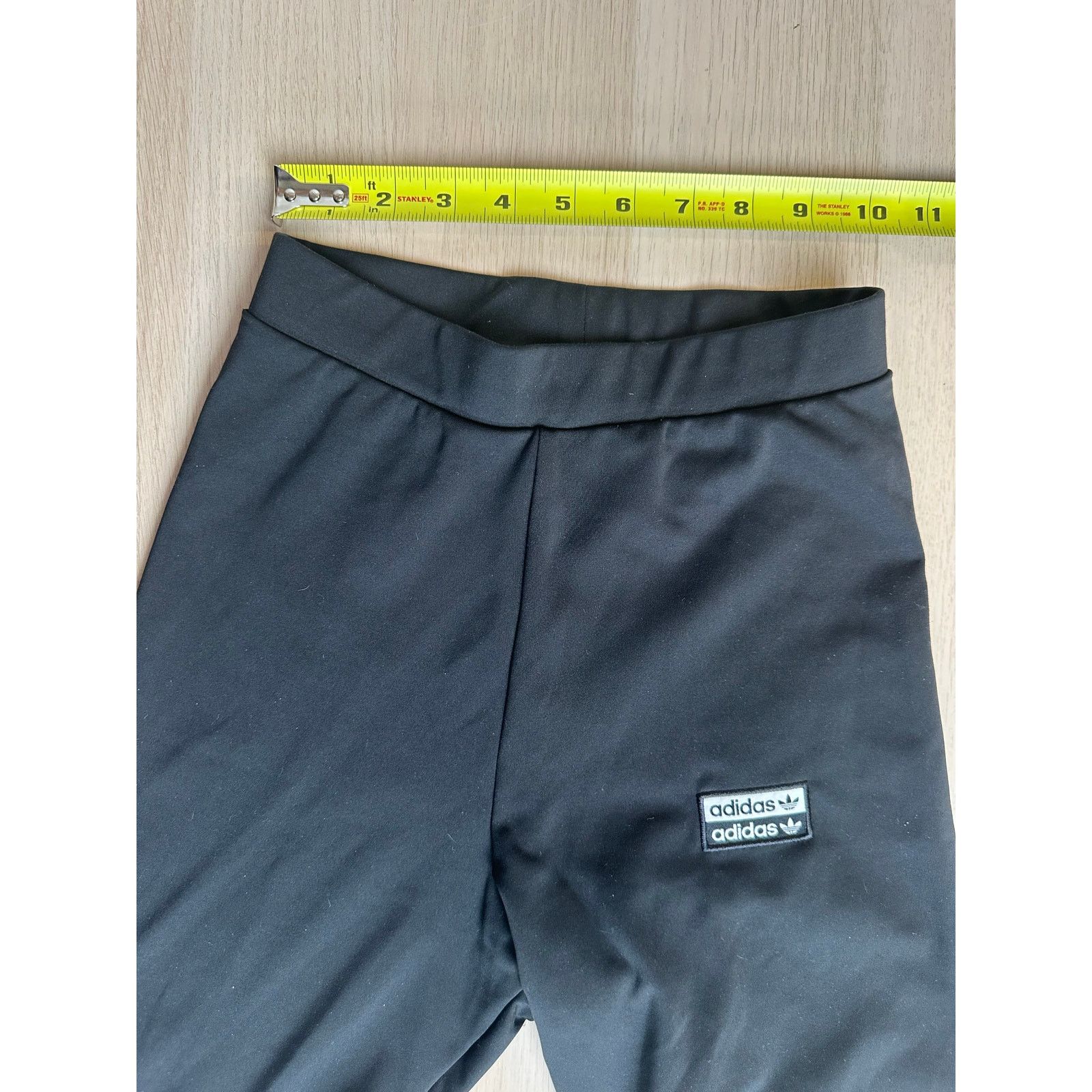 Adidas Adidas Vintage Black Biker Shorts - Size XS - Mint Size 26" / US 2 / IT 38 - 5 Thumbnail
