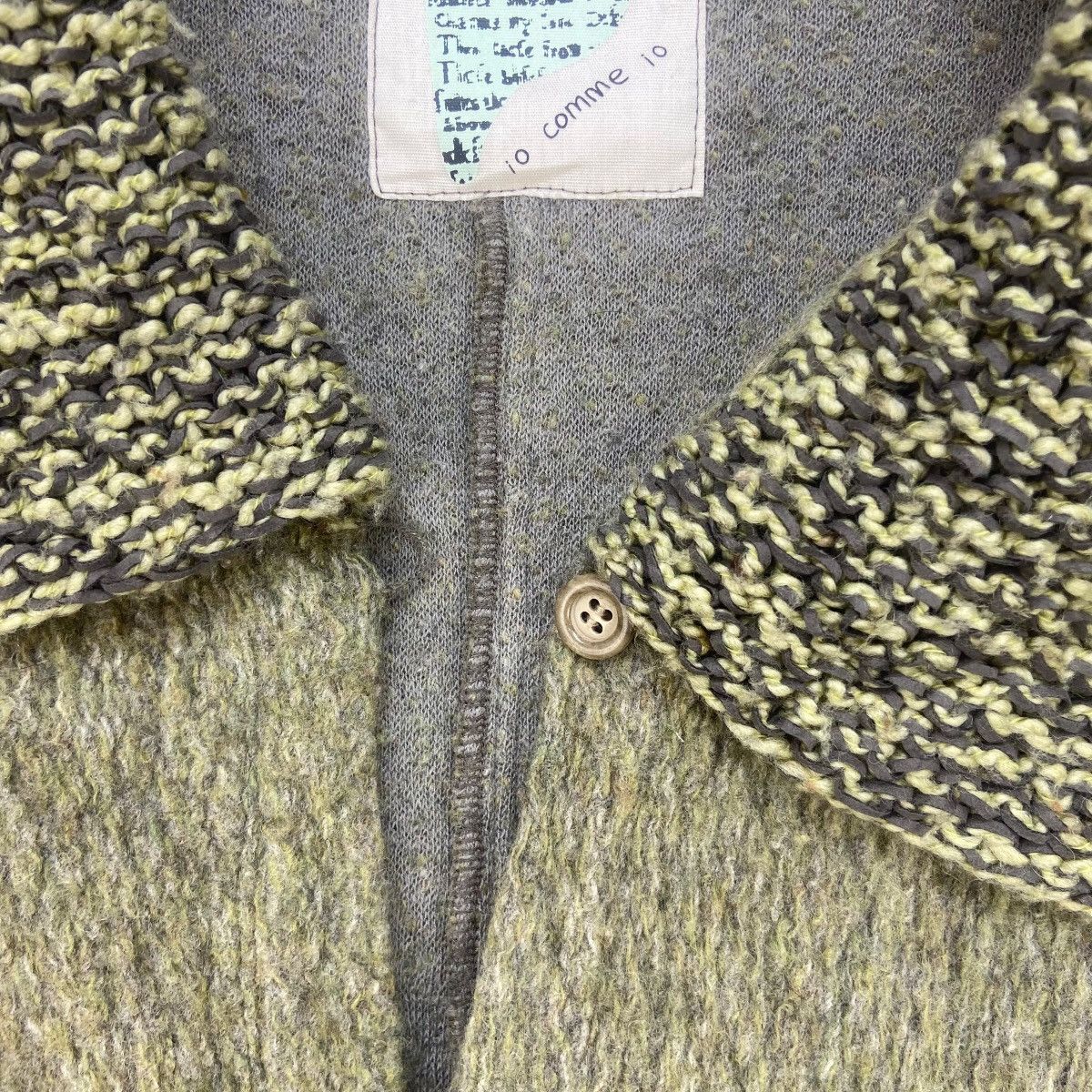 Japanese Brand × iO Japanese Brand io Comme io Nice Design Wool Jacket Size M / US 6-8 / IT 42-44 - 16 Thumbnail