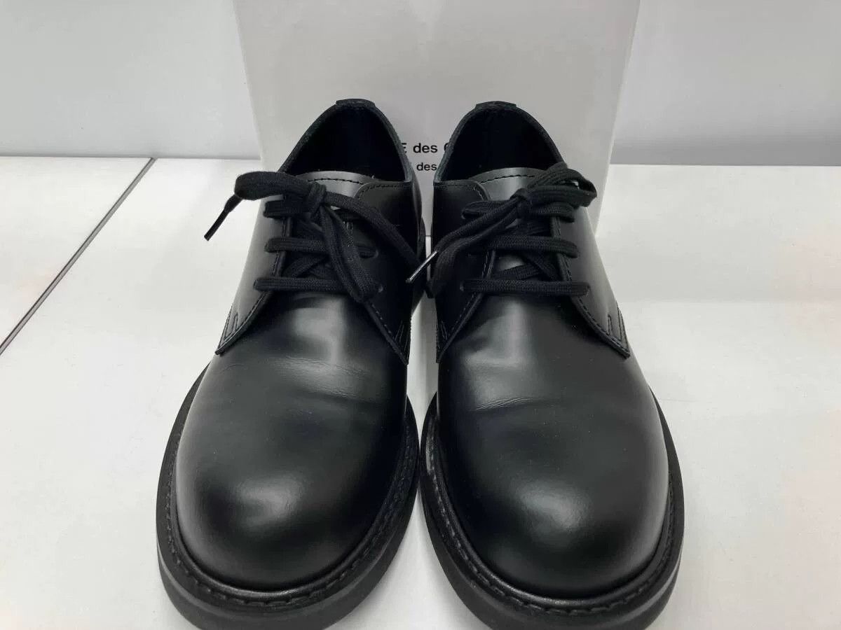 Comme des Garcons CDG Commes des Garçons Black Leather Shoes Size US 6 / EU 39 - 1 Thumbnail