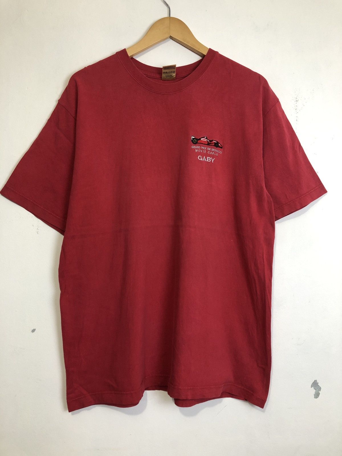 Vintage Vintage Grand Prix De Monaco T-Shirt Size US XL / EU 56 / 4 - 1 Thumbnail