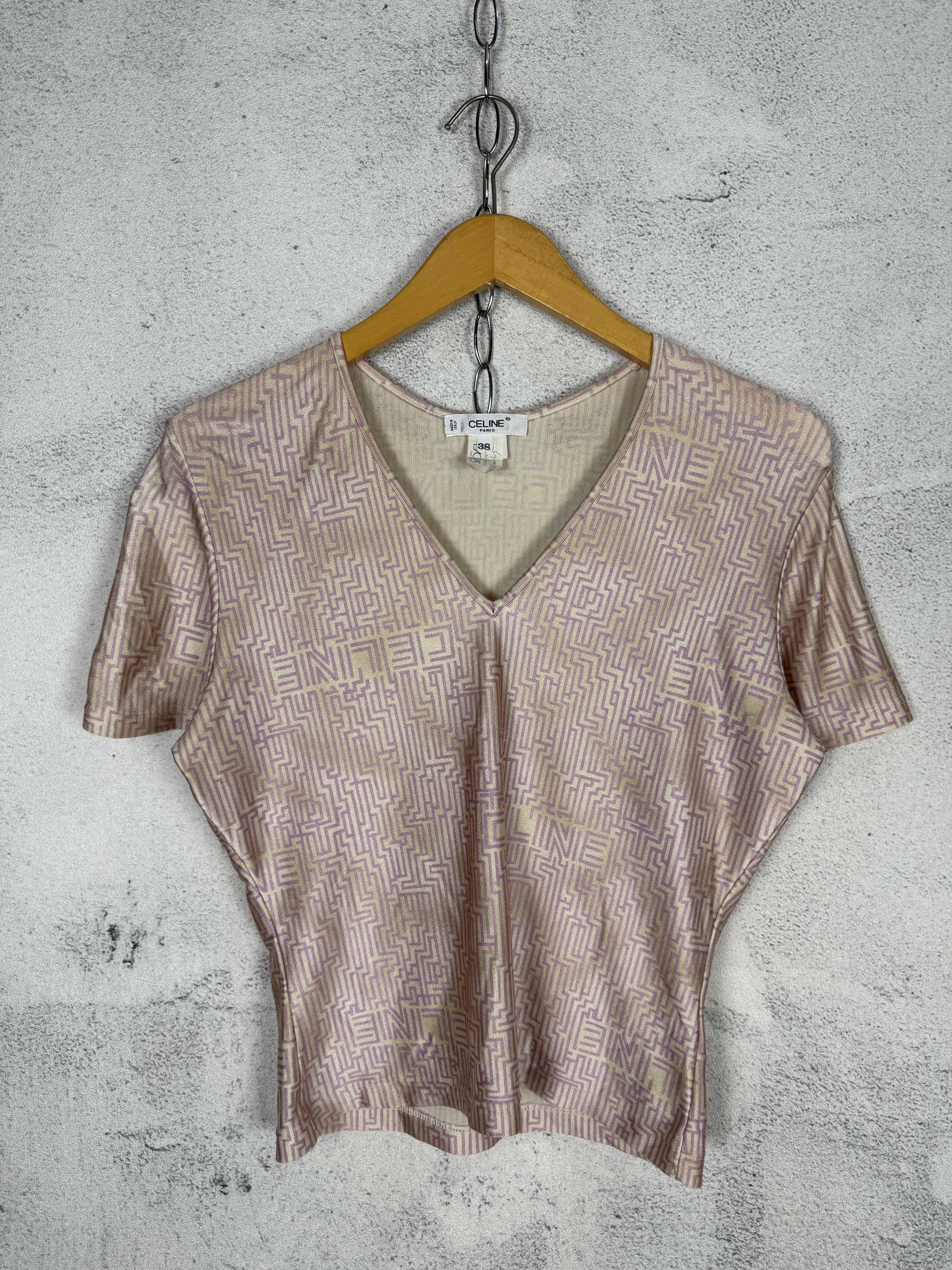 Celine Vintage Celine Top Size XS / US 0-2 / IT 36-38 - 1 Thumbnail