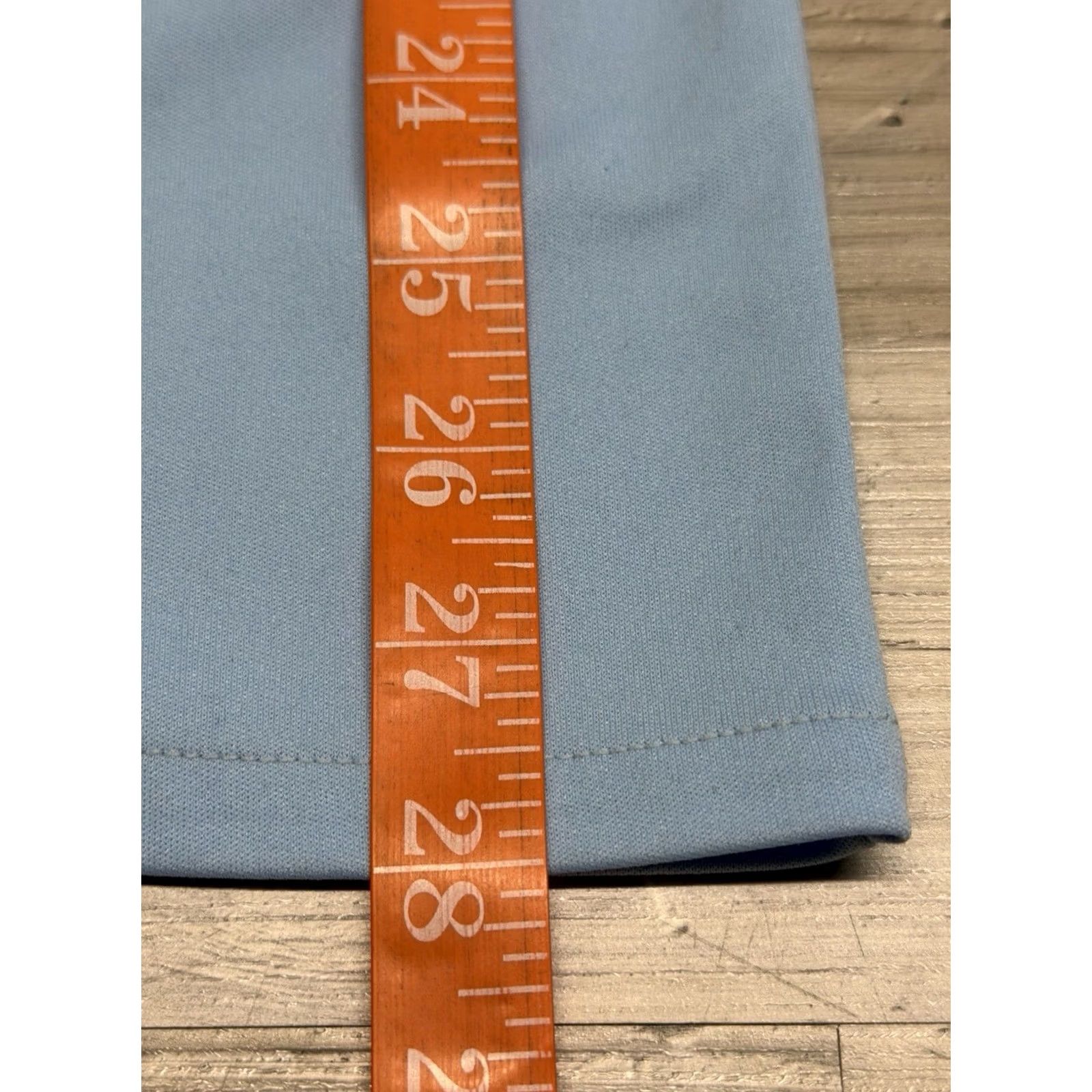 Vintage Vintage Martini Shirt Mens Disco 60s 70s Blue Polyester Sz L Long Sleeve Button-Front Sportswear Clubwear Casual Vintage Style Mens Medium? Size US L / EU 52-54 / 3 - 6 Thumbnail