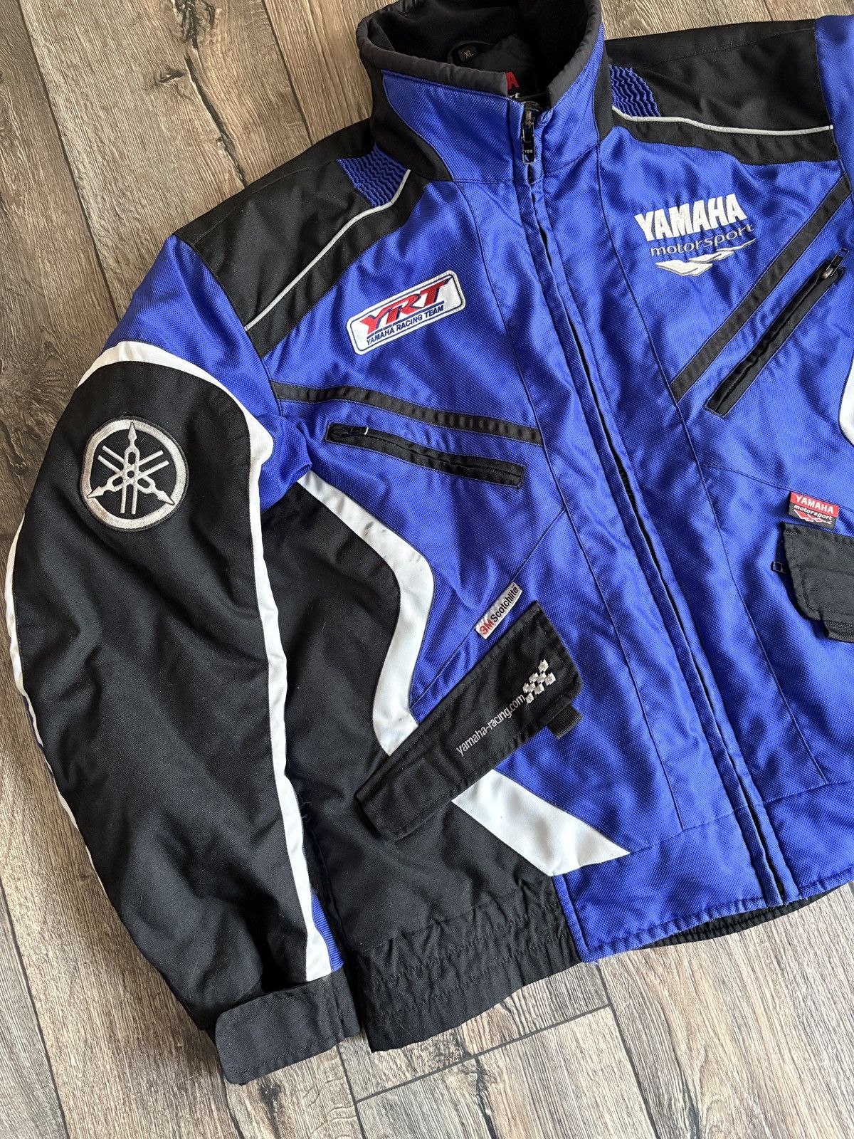 Yamaha Vintage Yamaha Racing Team Motorsport Airguard Racing Jacket Size US XL / EU 56 / 4 - 3 Thumbnail