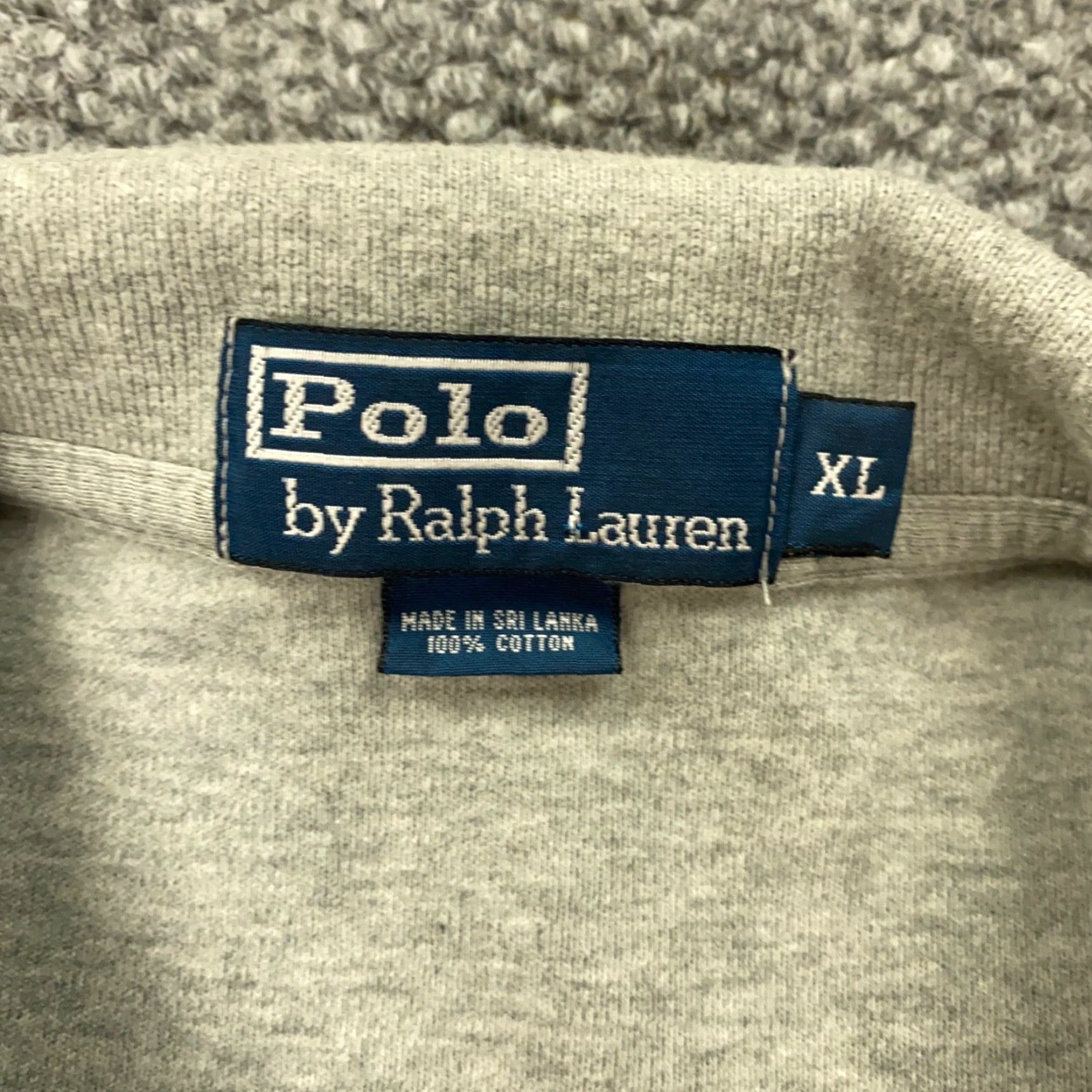 Polo Ralph Lauren VINTAGE Polo Ralph Lauren Polo Shirt Mens XL Gray Pony Preppy 90s Modern Fit Mens XL Gray Polo Ralph Lauren Shirt Size US XL / EU 56 / 4 - 4 Thumbnail