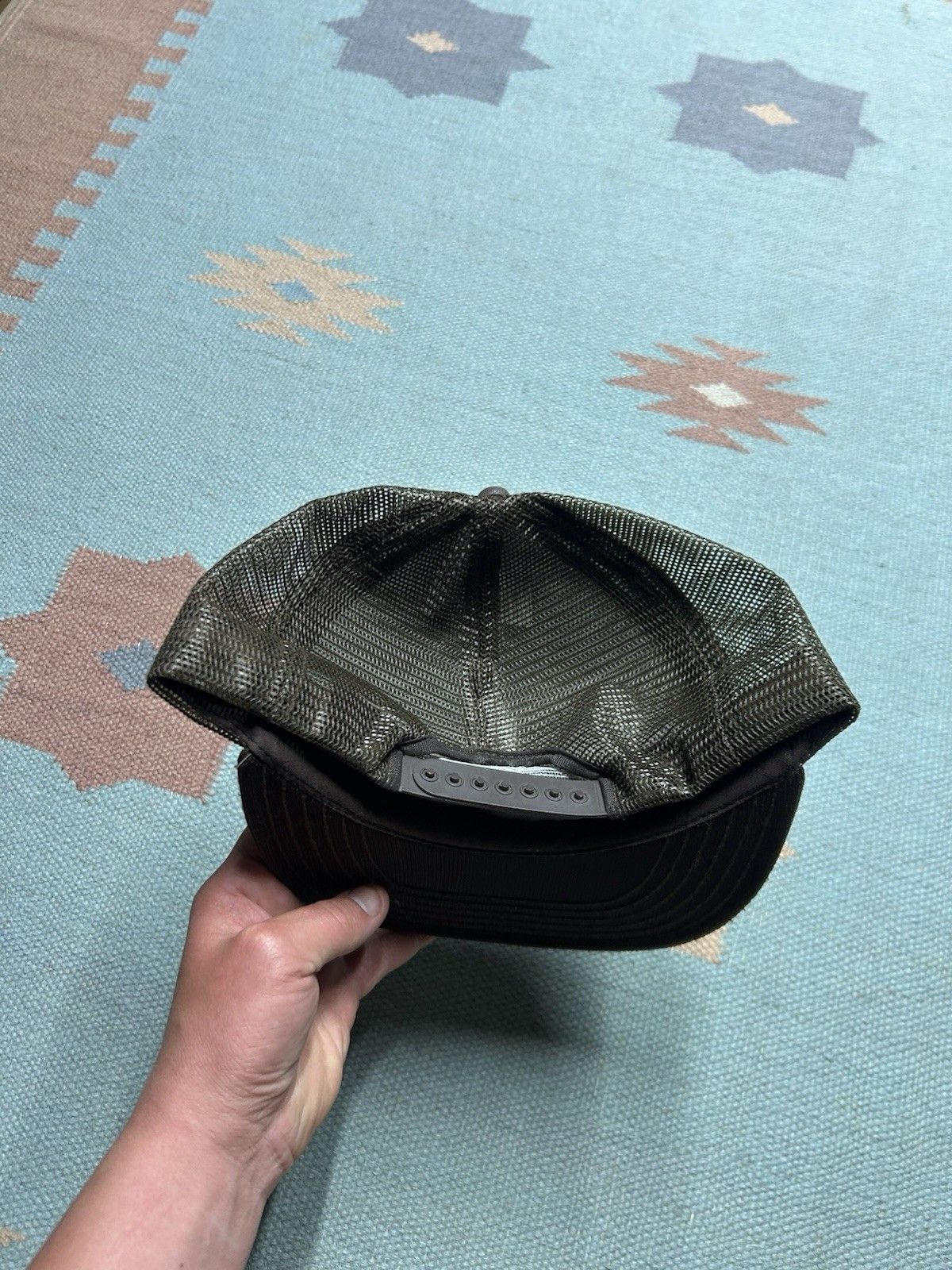 Vintage Vtg 80s trucker hat Furstenberg building center Montrose USA Size ONE SIZE - 4 Thumbnail