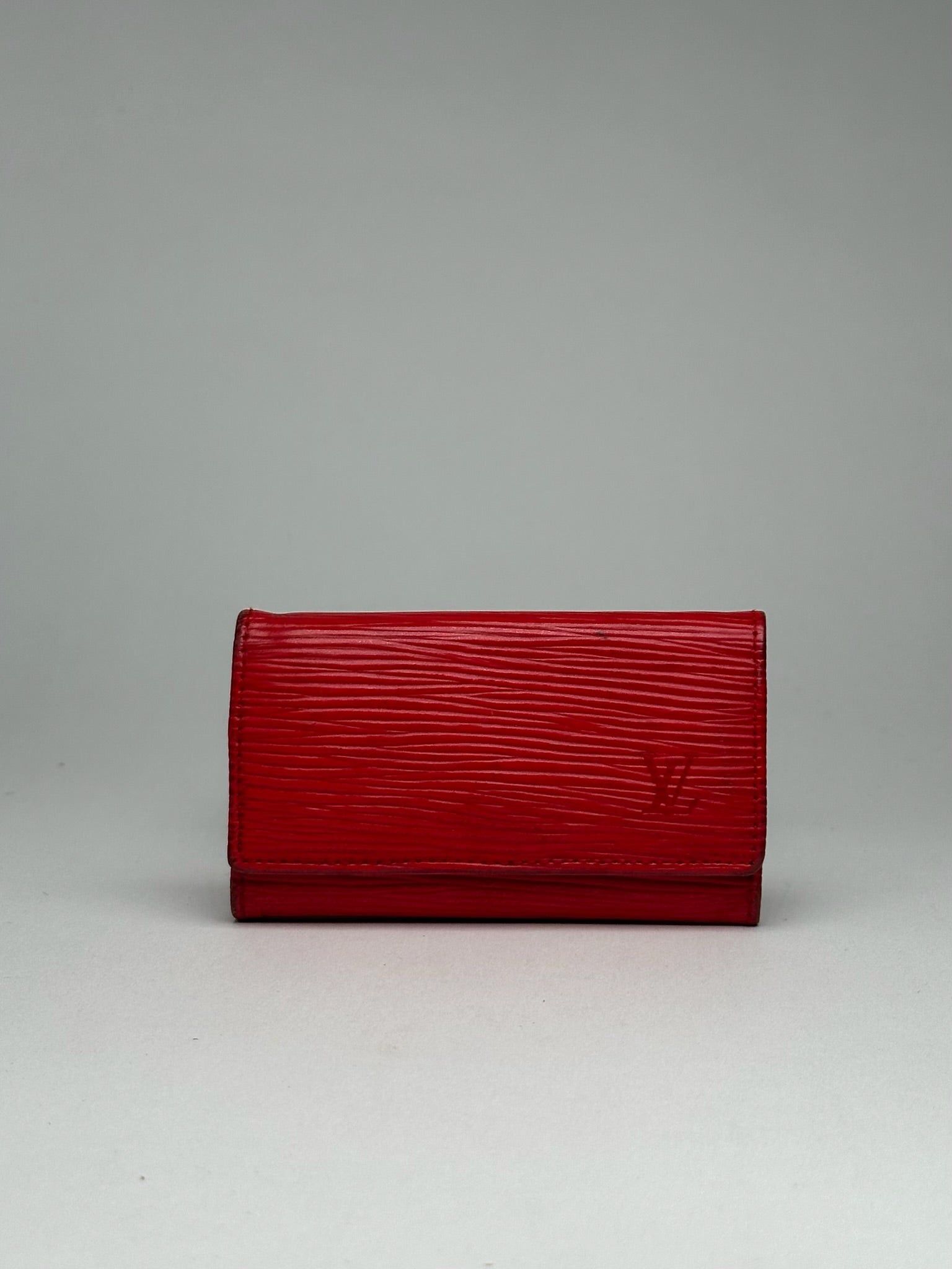 Louis Vuitton Vintage EPI Leather Key Holder red Size ONE SIZE - 1 Thumbnail