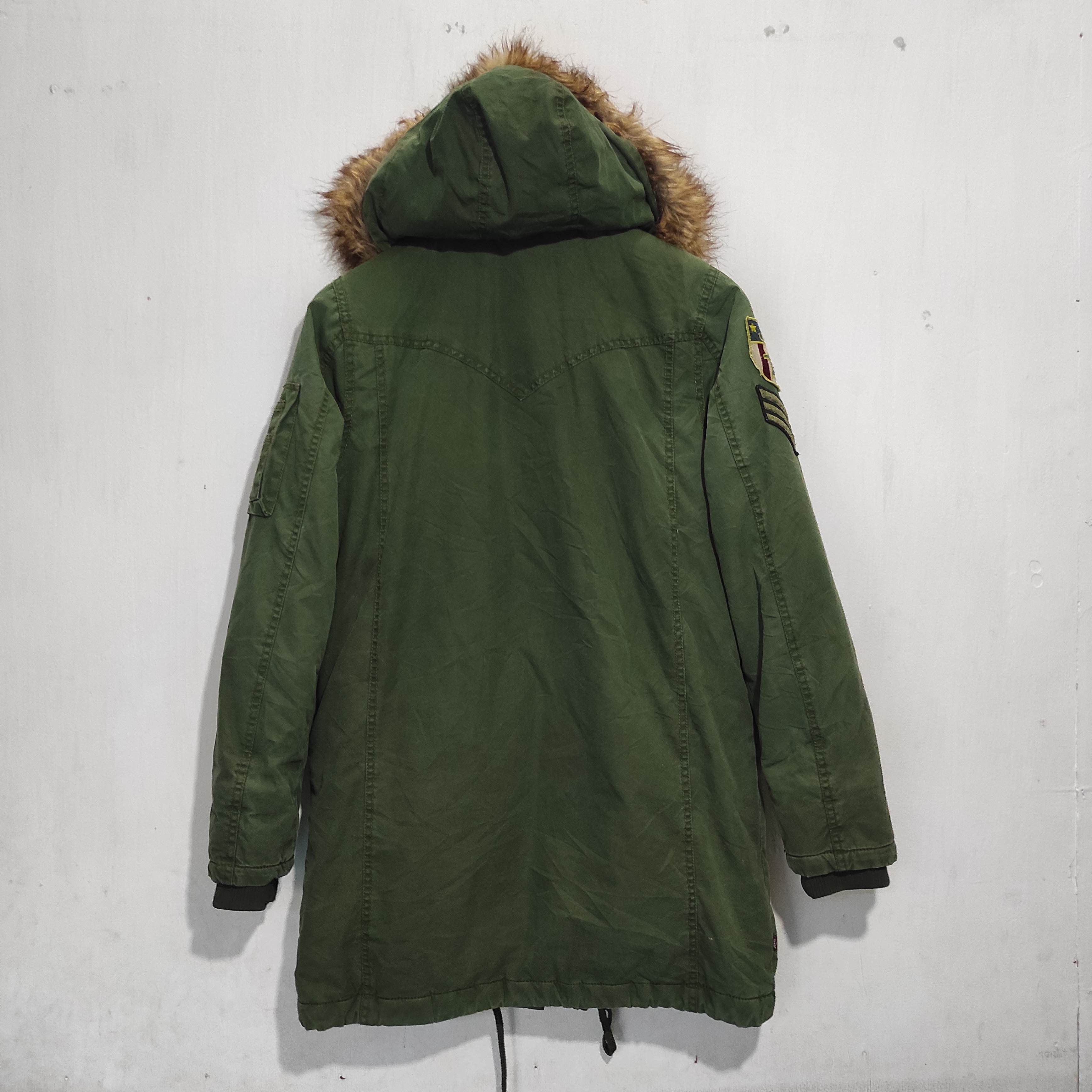 Levi's Vintage Clothing Vintage Levis US Military Parka Fur Hoodie Jacket Size US S / EU 44-46 / 1 - 19 Thumbnail