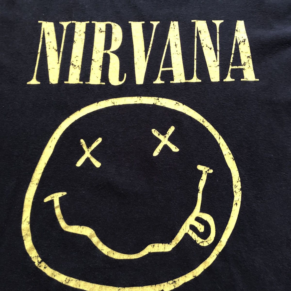Band Tees × Nirvana × Vintage Vintage Nirvana T-Shirt tour Faded Style 90s Y2K band style Size US L / EU 52-54 / 3 - 2 Thumbnail