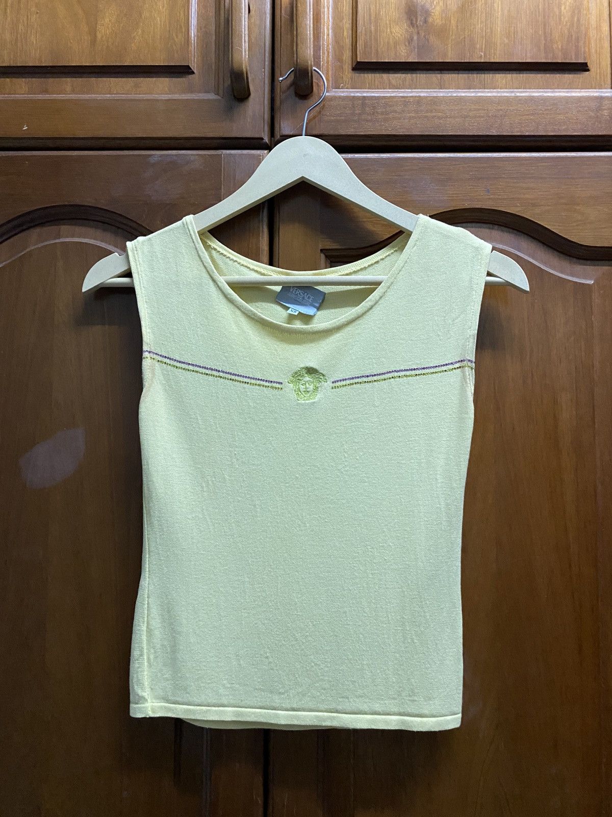 Versace Jeans Couture Versace crop top women Size XS / US 0-2 / IT 36-38 - 1 Thumbnail