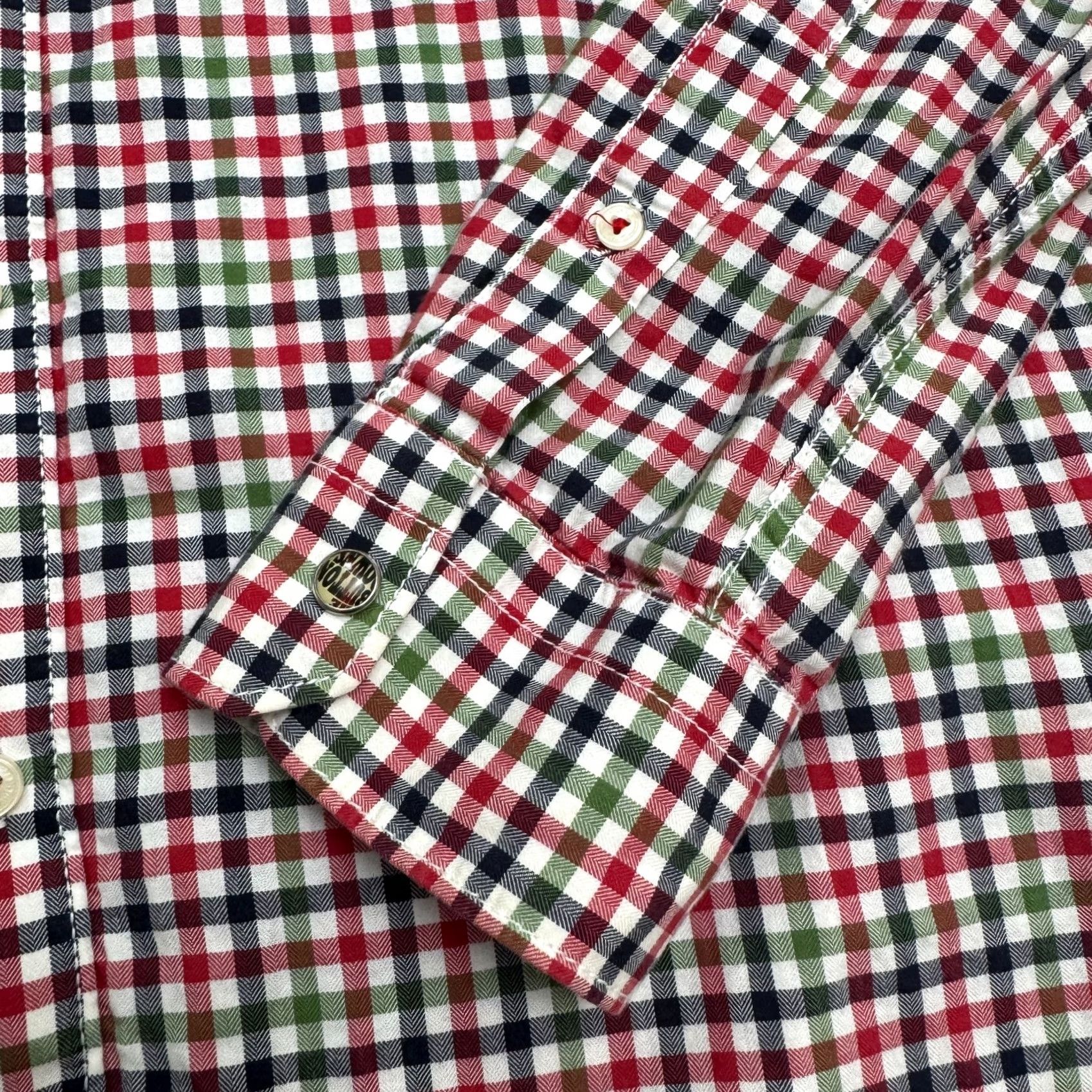 Ben Sherman Ben Sherman Button-Up Shirt Mens Small Multicolor Plaid Cotton Gingham Casual Classic Preppy Size US S / EU 44-46 / 1 - 7 Thumbnail