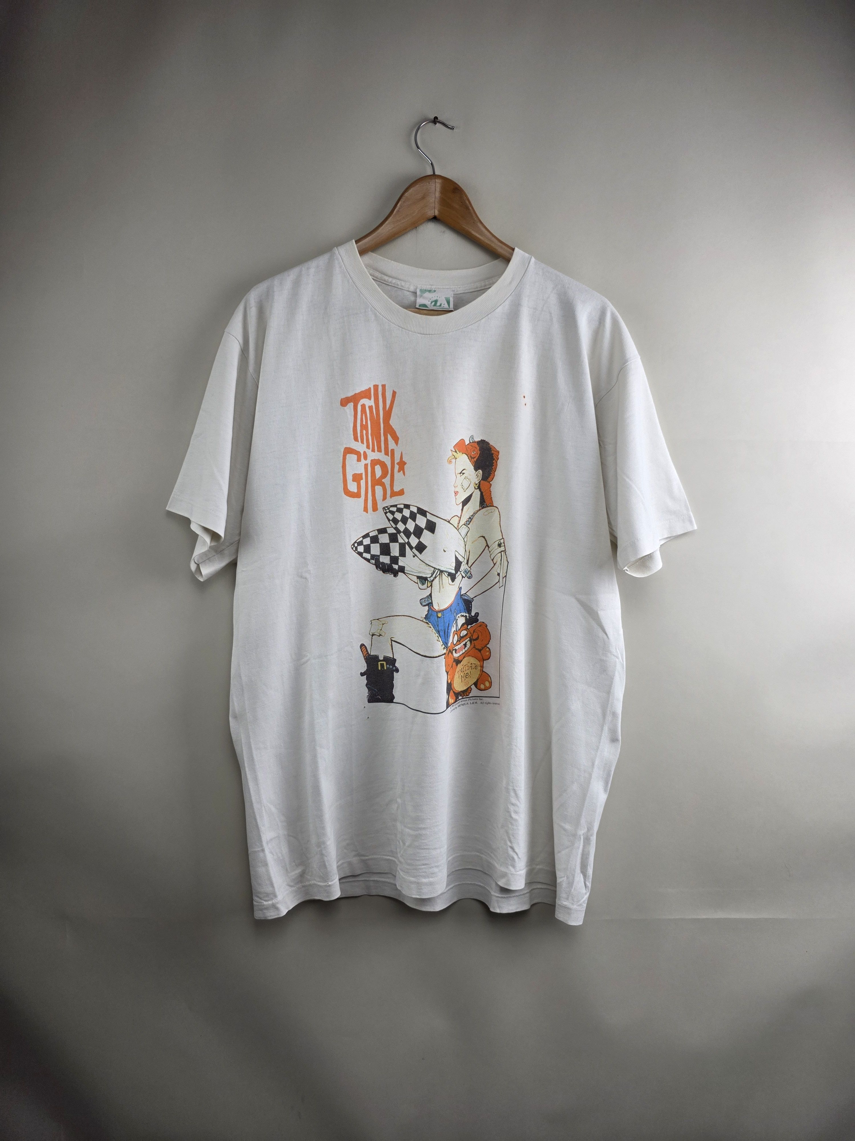 Vintage 1995 Tank Girl 90s Vintage Movie tee XL 23" 30" Size US XL / EU 56 / 4 - 11 Thumbnail