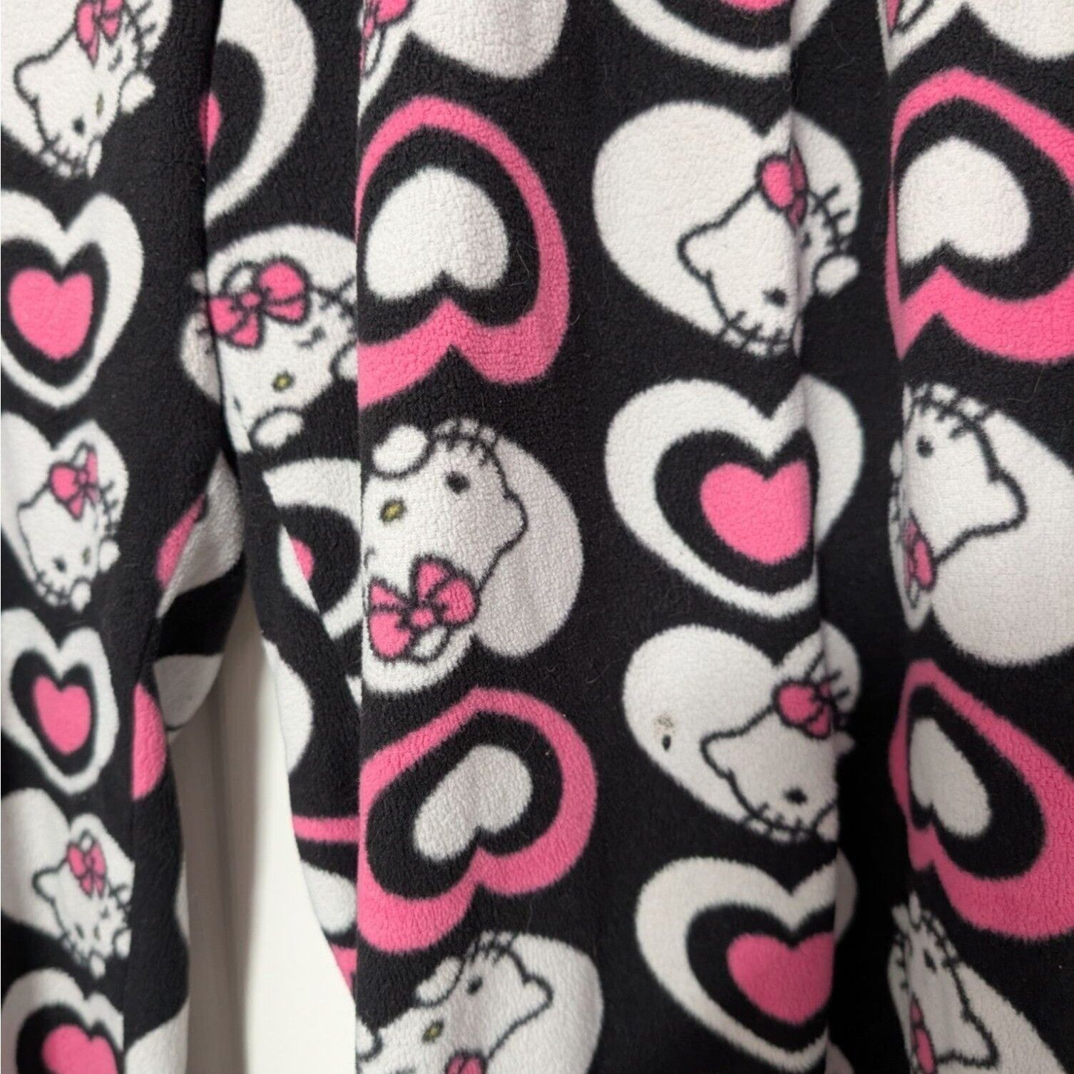 Designer Sanrio Hello Kitty Heart Fleece PJ Pants Womens Size 2X Size 36" / US 14 / IT 50 - 3 Thumbnail