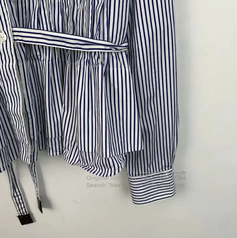 Louis Vuitton Louis Vuitton Blue Cotton Blouse for Women . Size XS / US 0-2 / IT 36-38 - 4 Thumbnail