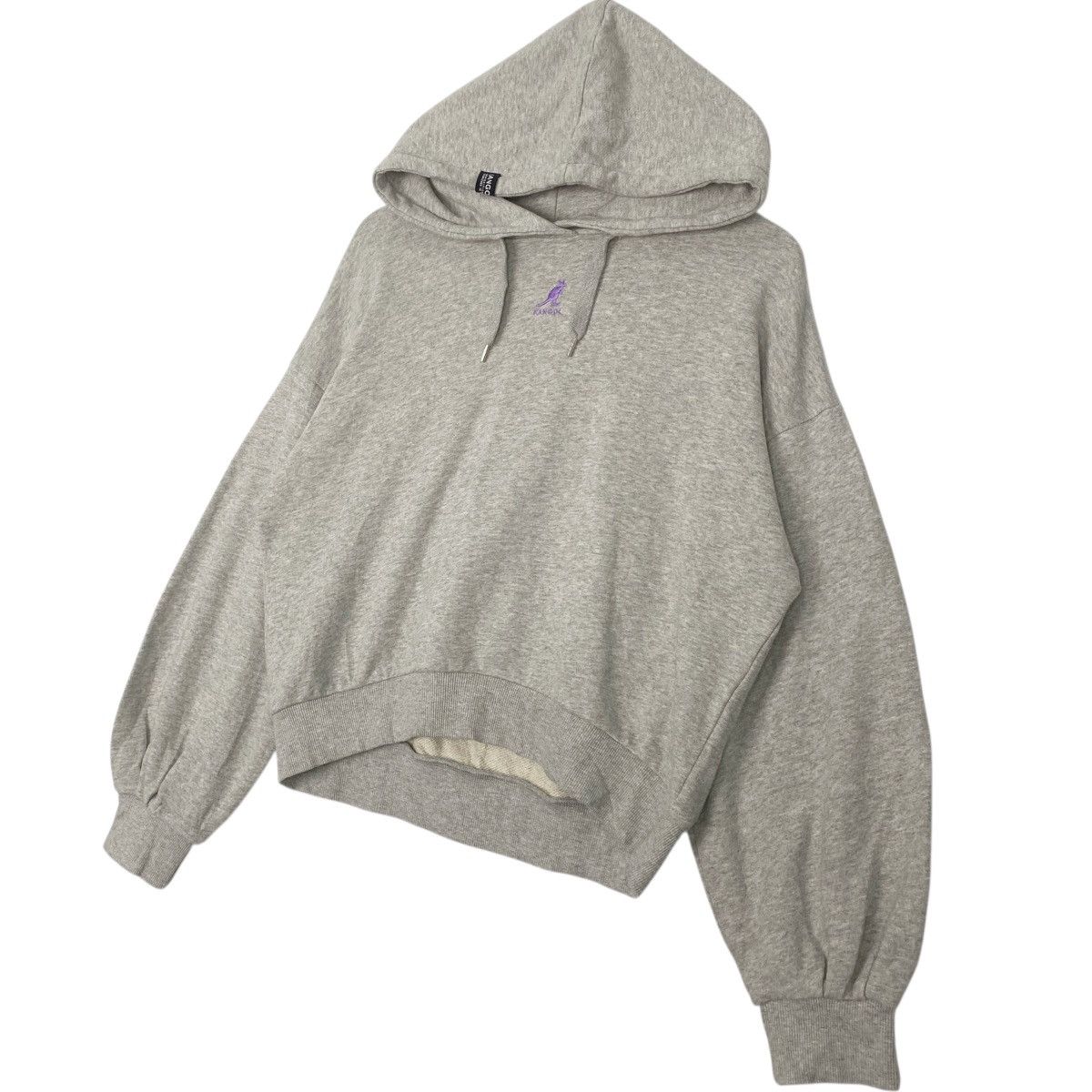 Vintage Vintage Kangol Embroidered Hoodie Gray Pullover Jumper SizeM Size US M / EU 48-50 / 2 - 2 Thumbnail
