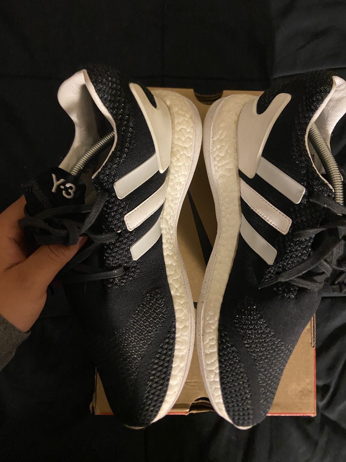 Adidas × Yohji Yamamoto Adidas Y-3 Pure Boost ZG Knit 2016 OG size 10 Size US 10 / EU 43 - 3 Thumbnail