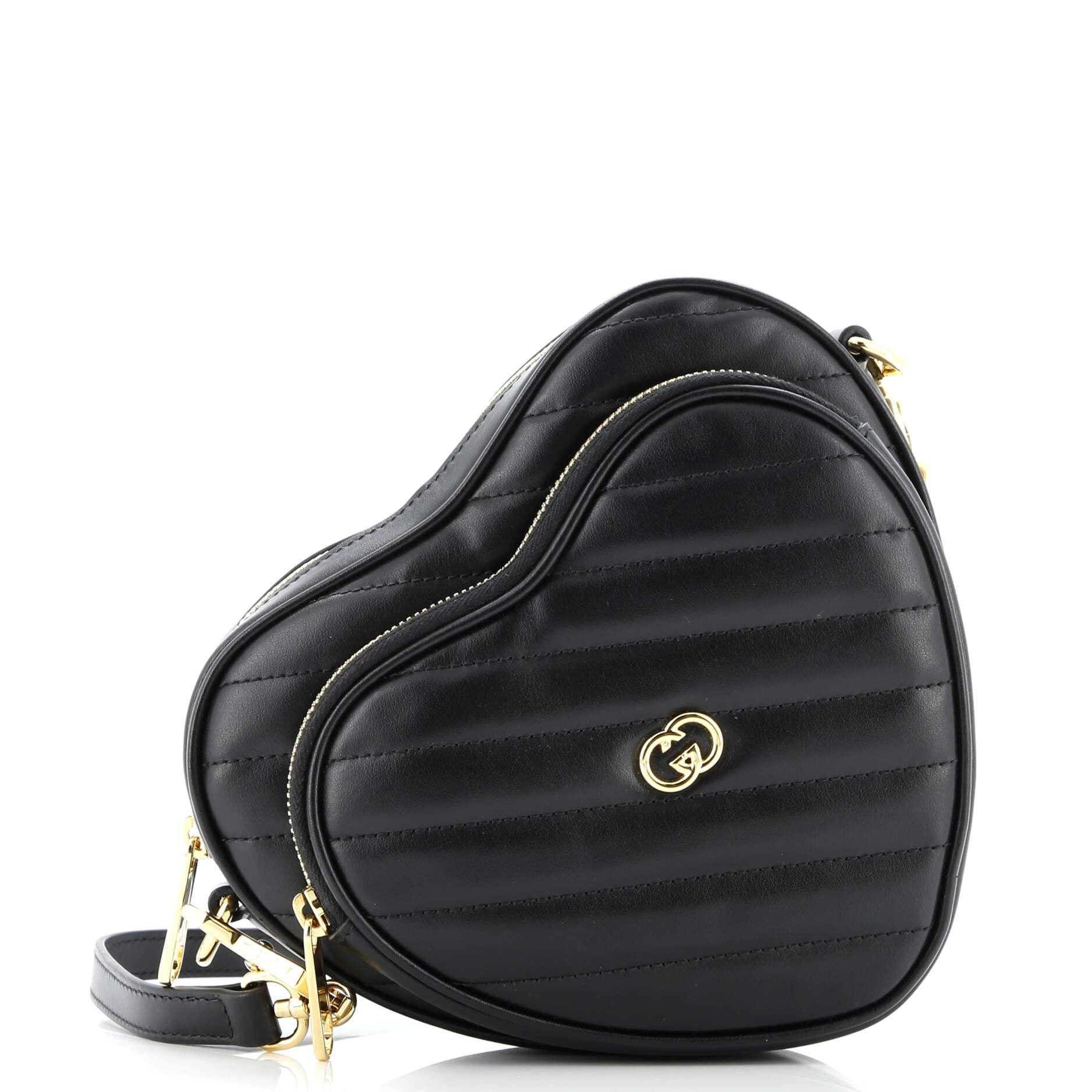 Gucci Interlocking G Heart Shoulder Bag Size ONE SIZE - 1 Thumbnail