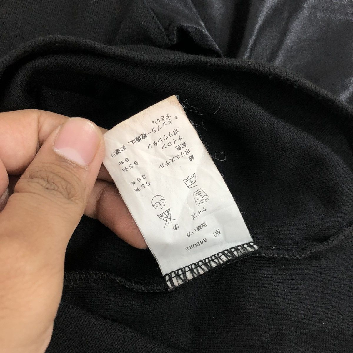 If Six Was Nine × Japanese Brand × Le Grande Bleu (L.G.B.) Xfrm Skulls Jesus Poem Half Lgb Goa Style Button Polo Shirt Size S / US 4 / IT 40 - 8 Thumbnail
