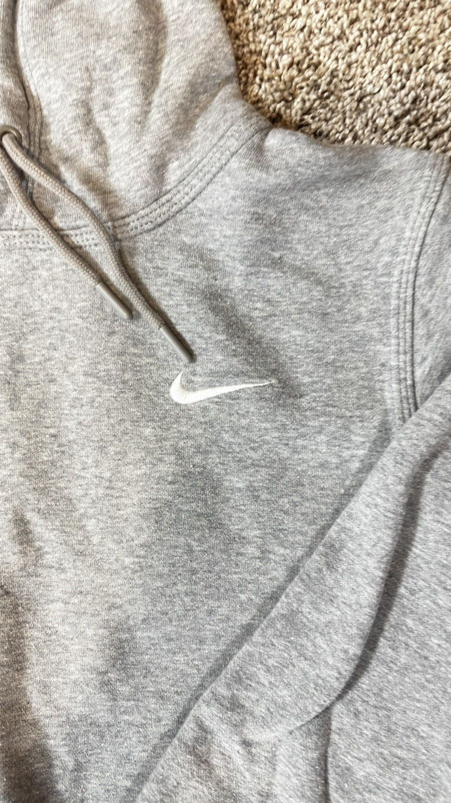 Nike Grey Nike Hoodie Size S / US 4 / IT 40 - 3 Thumbnail