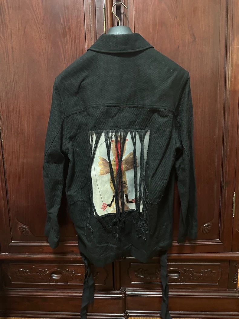 Song For The Mute Song For The Mute black patchwork ribbon jacket Size US S / EU 44-46 / 1 - 2 Thumbnail