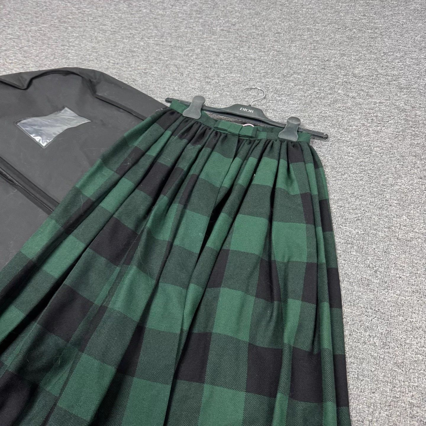 Dior Dior Runway Wool Plaid Tassel Hem Skirt 34 Size 25" / US 0 / IT 36 - 4 Thumbnail