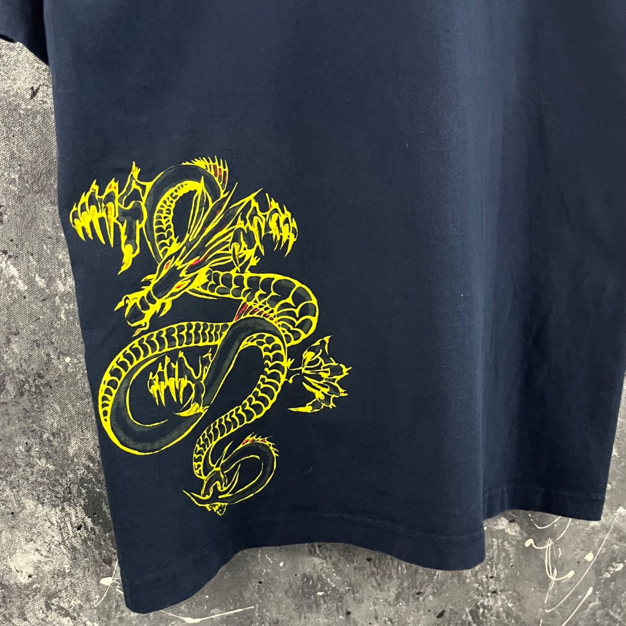 Vintage Vintage 90’s Dragon grunge shirt Size US XL / EU 56 / 4 - 4 Thumbnail